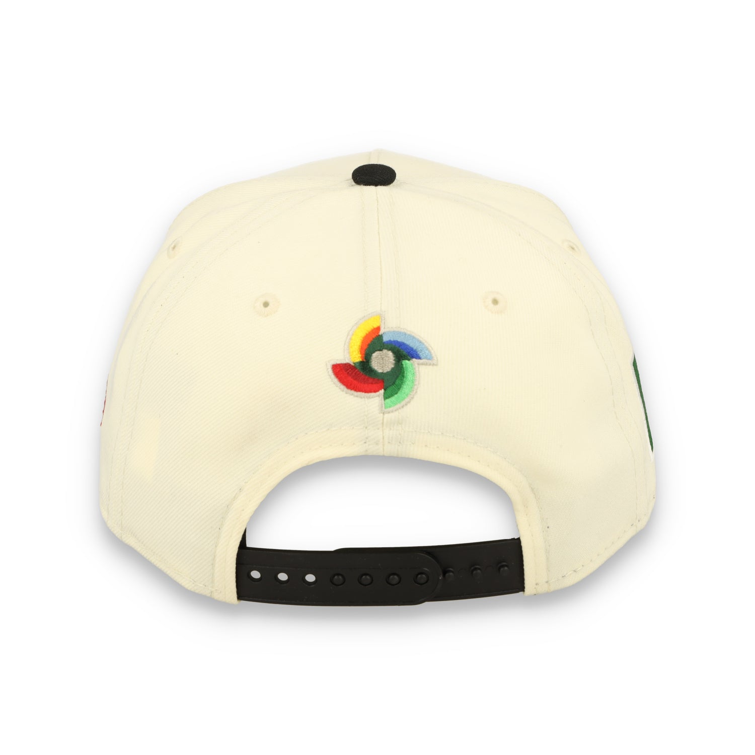 New Era Mexico WBC 9FORTY A-Frame Snapback Hat-WHITE/BLACK