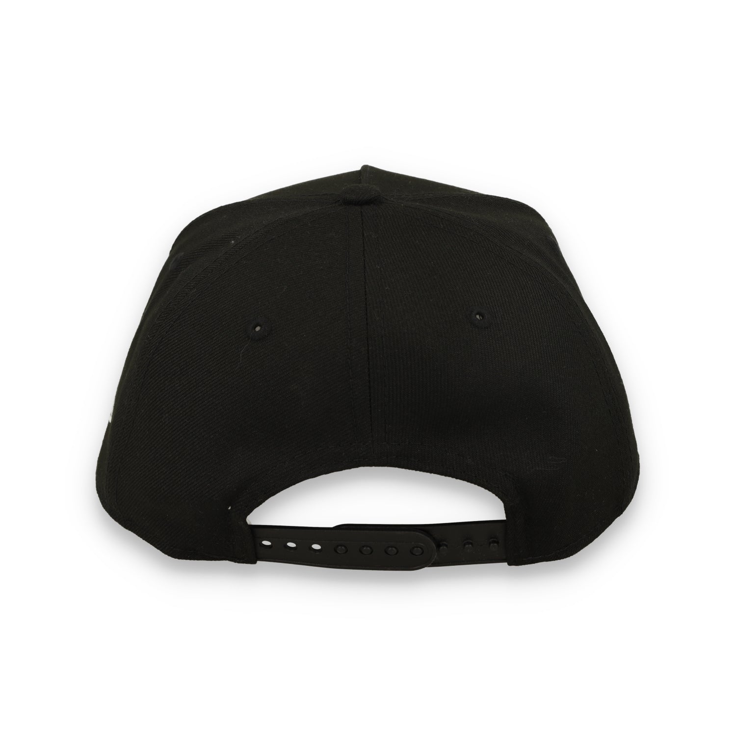 New Era Atlanta Brave 9FORTY A-Frame Snapback Hat-Black/White