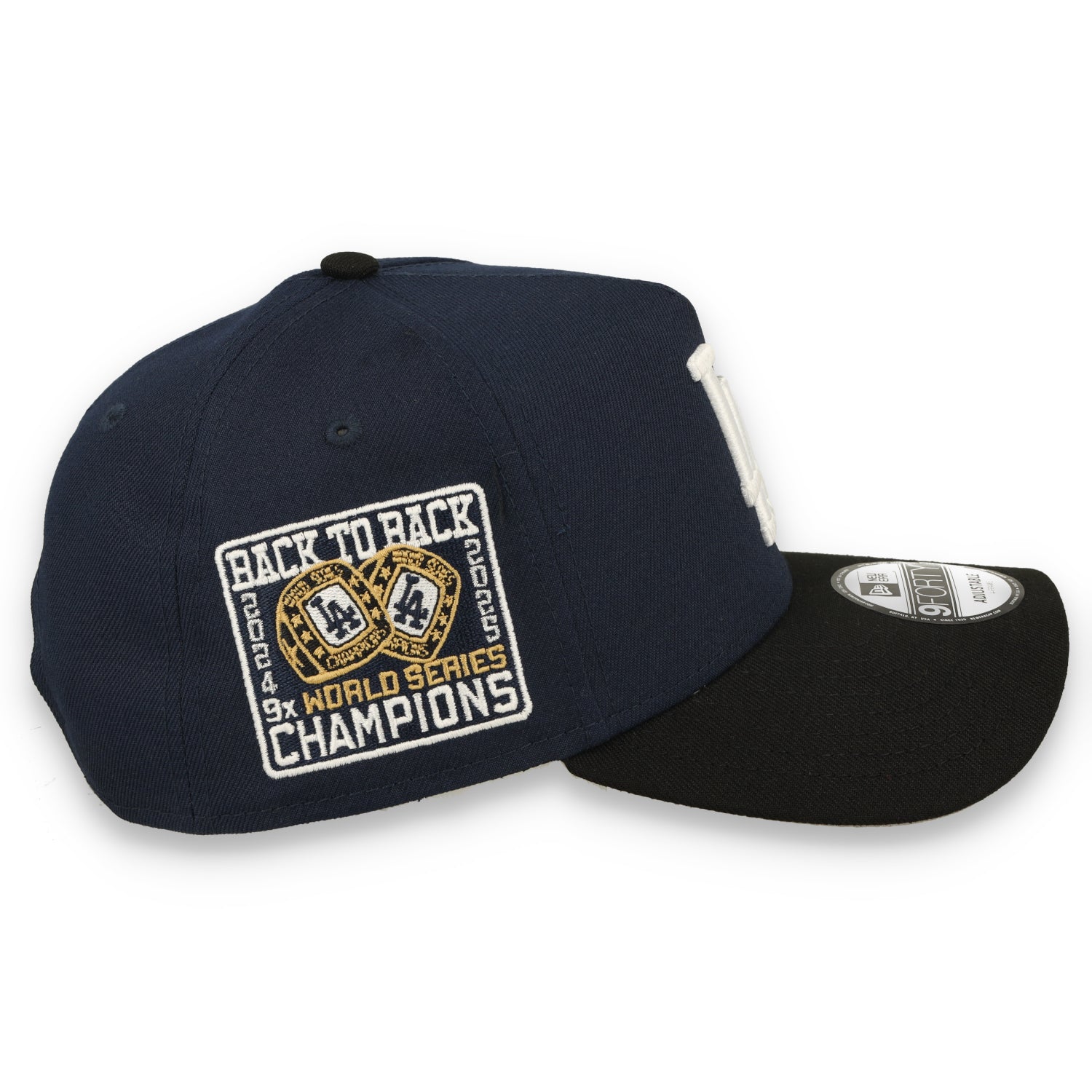 New Era Los Angeles Dodgers B2B Champs 9FORTY A-Frame Snapback Hat-