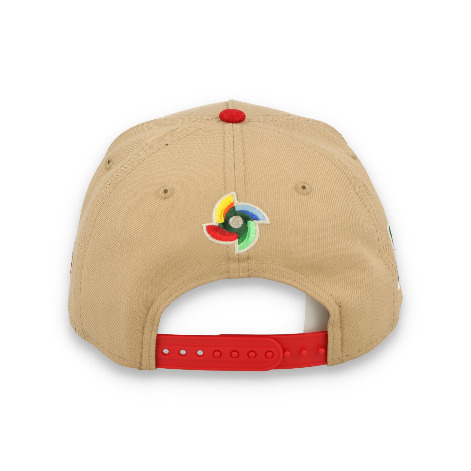 New Era Mexico WBC 9FORTY A-Frame Snapback Hat-Khaki
