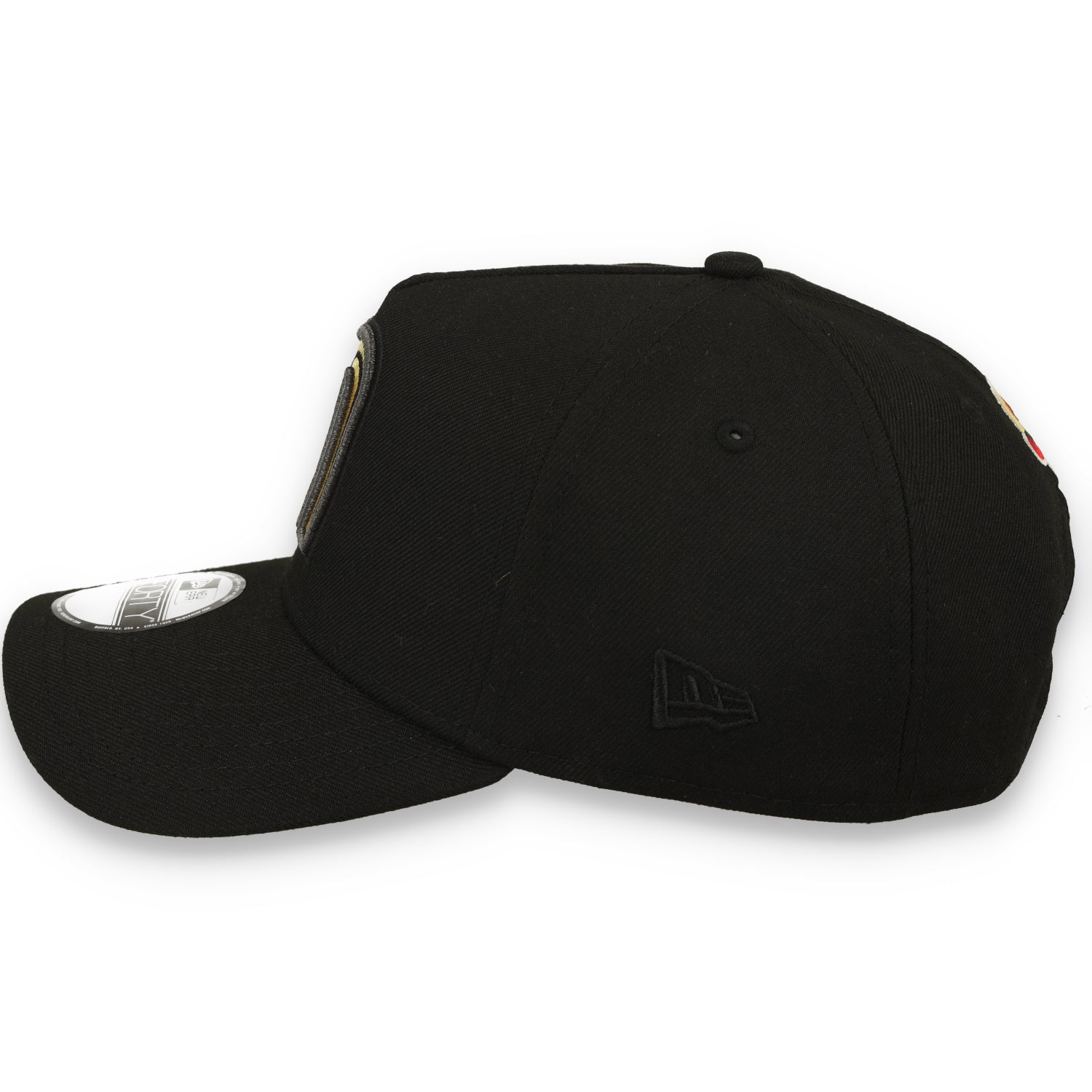 New Era Mexico WBC 9FORTY A-Frame Snapback Hat-Black/Gold