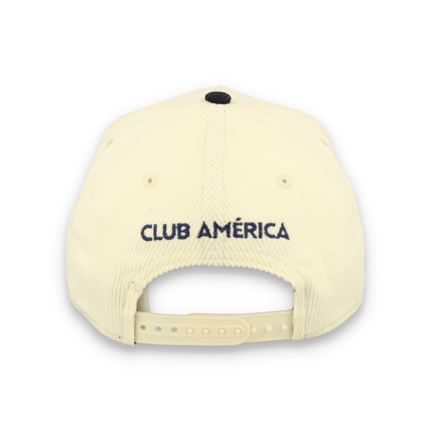 New Era Club America Corduroy 9Forty Adjustable Hat-Chrome/Navy