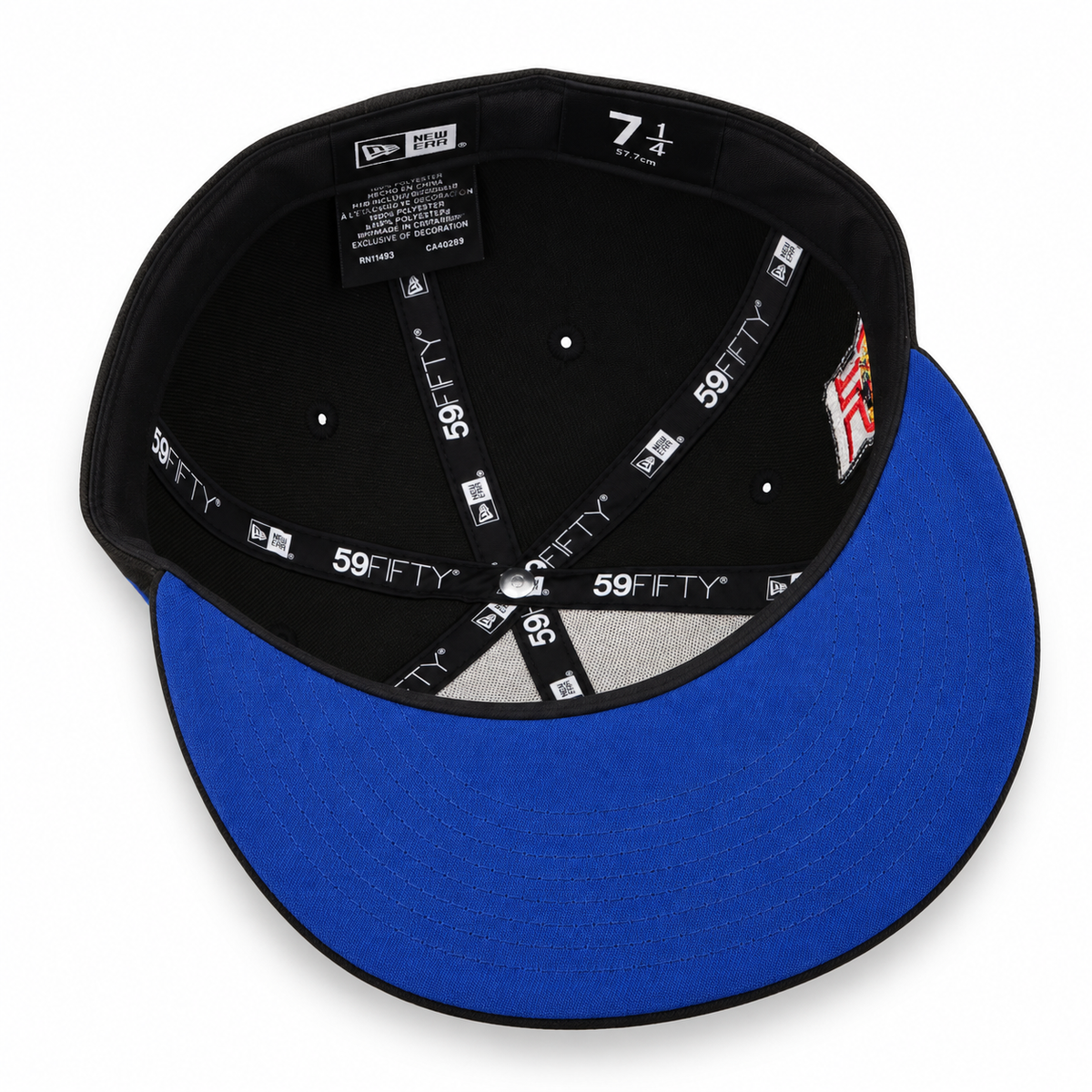 New Era Chivas 71079852 59FIFTY fitted hat - interior underbill