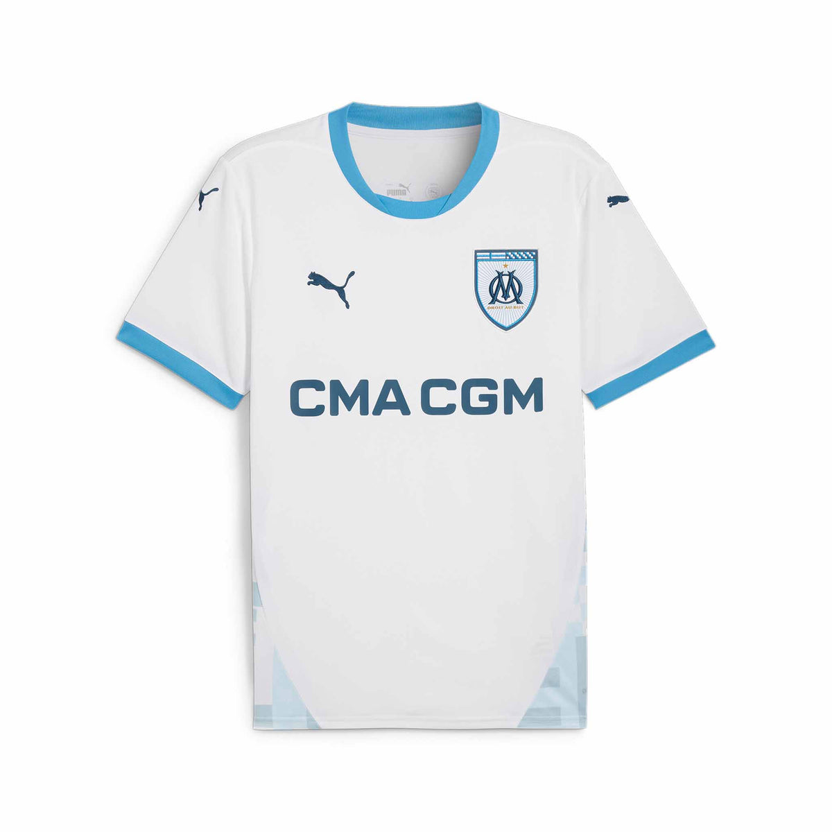 PUMA Men's Olympique De Marseille Home Jersey 24/25 — front view