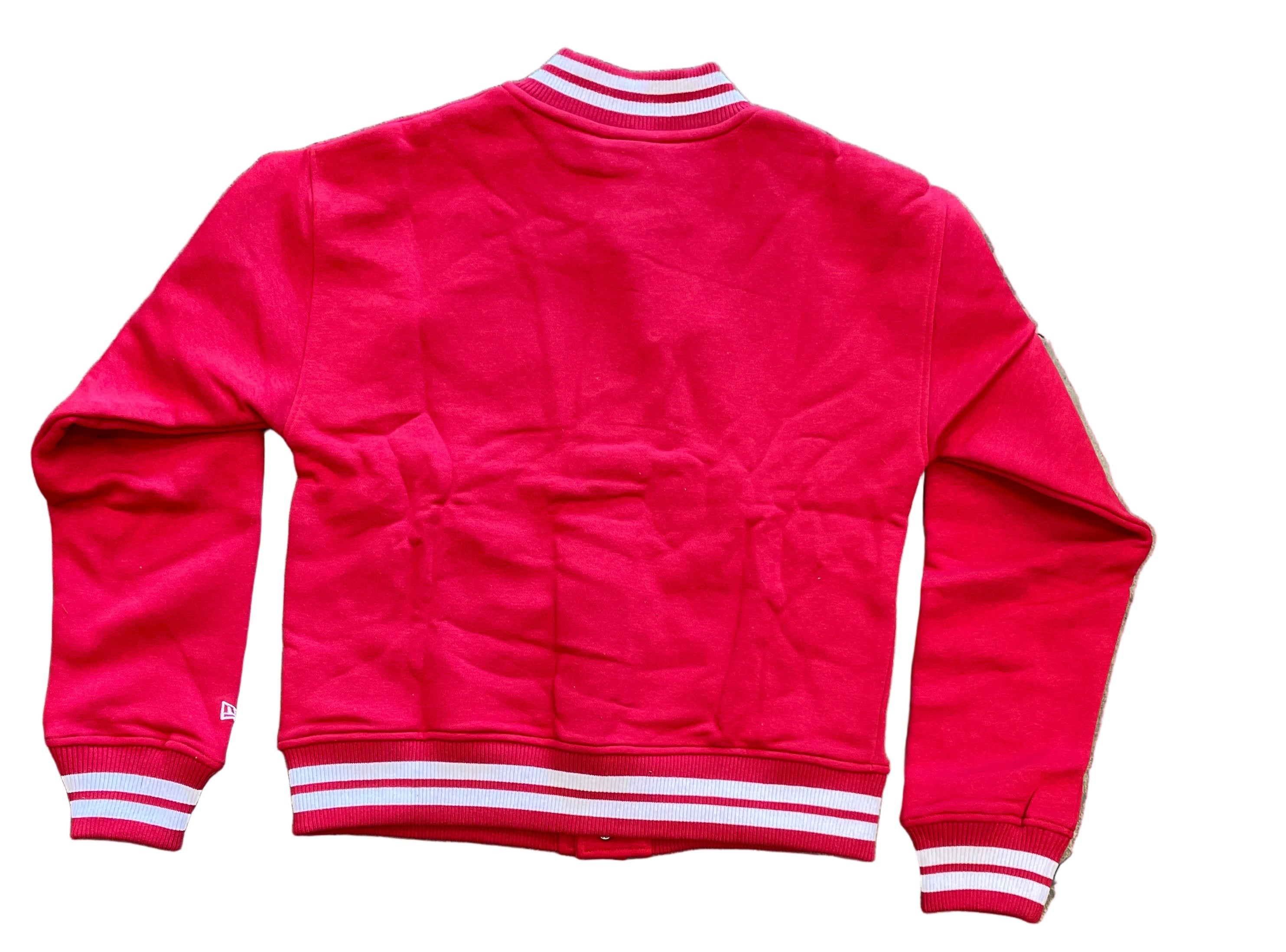 New Era Women's San Francisco 49ers Throwback Fleece Full-Snap Jacket