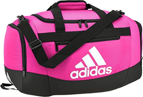 ADIDAS DEFENDER IV SMALL DUFFEL BAG- PINK