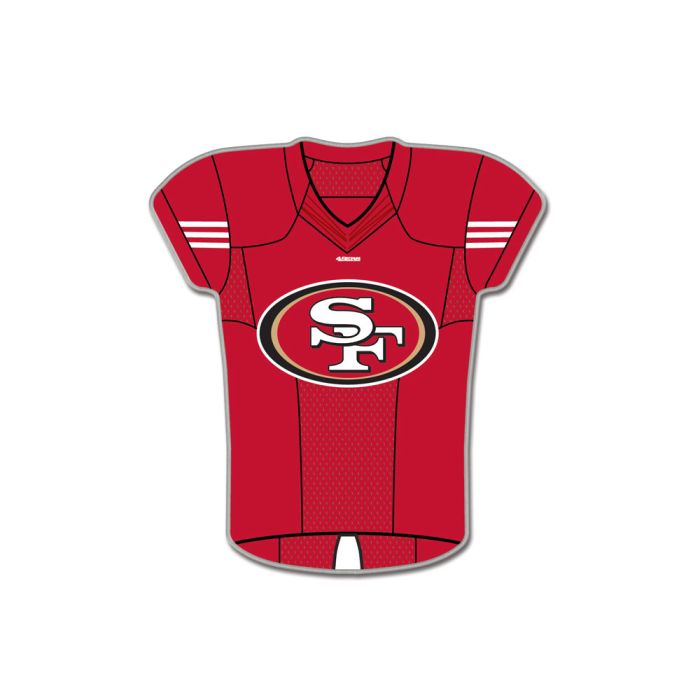 SAN FRANCISCO 49ERS JERSEY COLLECTOR PIN