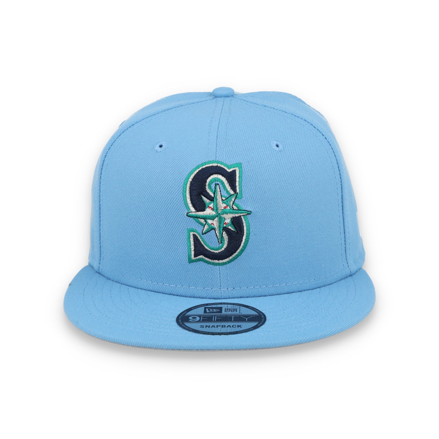 New Era Seattle Mariners 9Fifty Snapback Hat-Sky Blue