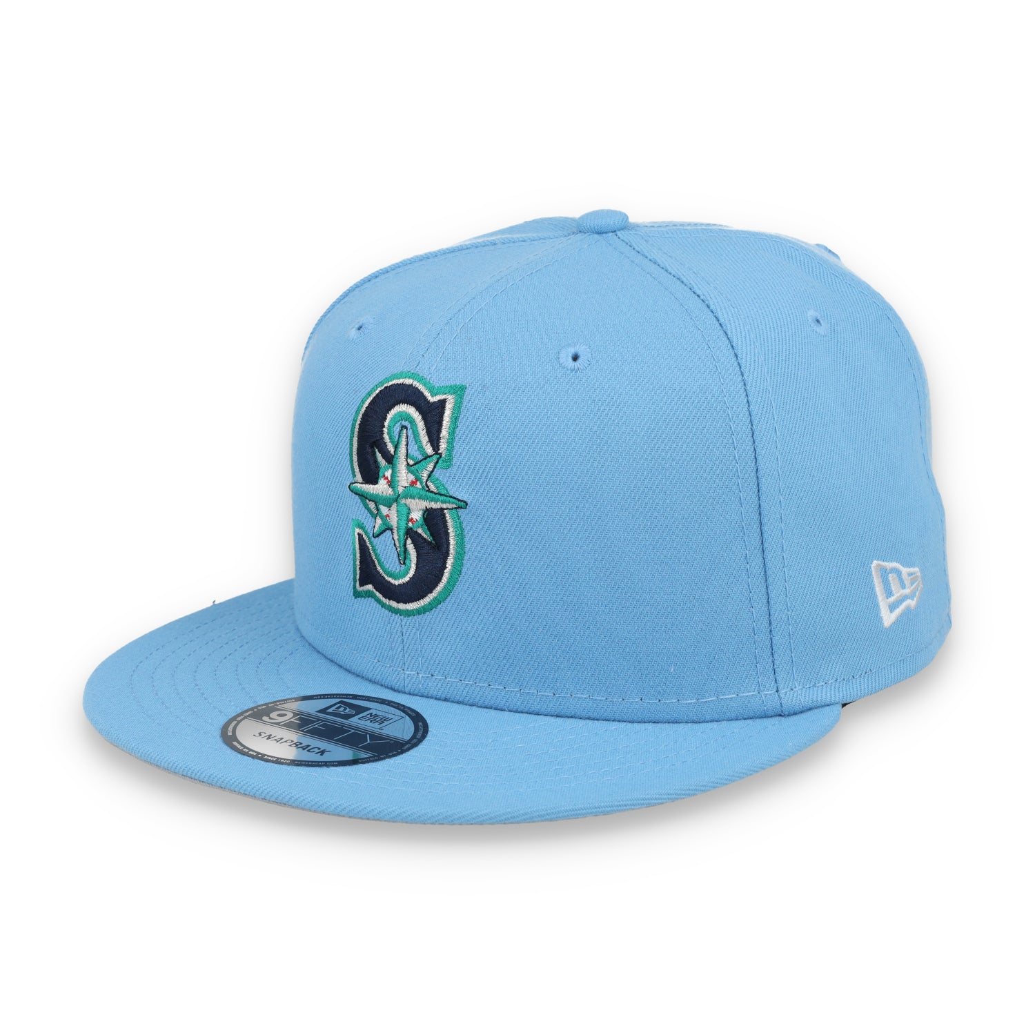 New Era Seattle Mariners 9Fifty Snapback Hat-Sky Blue