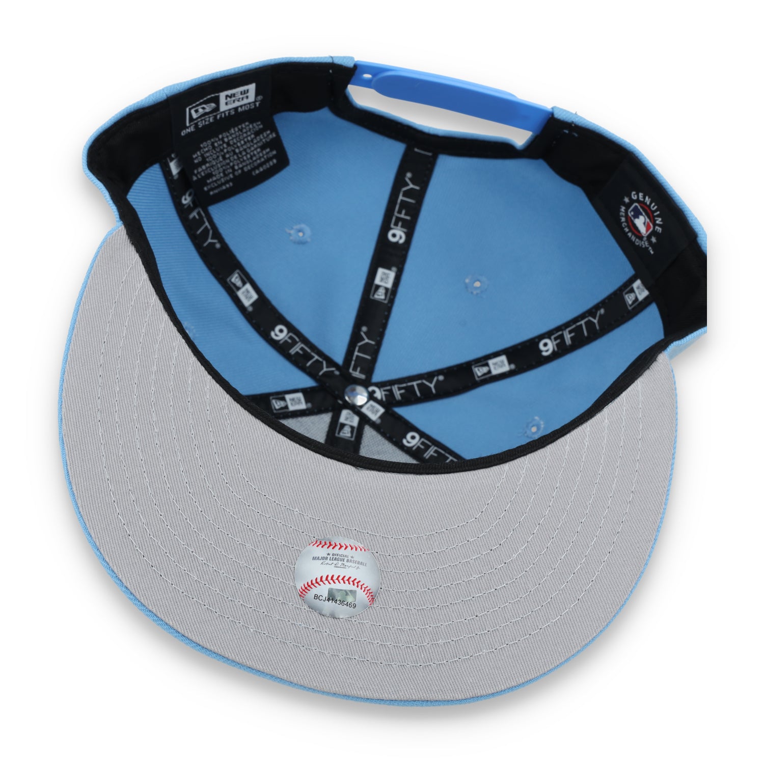 New Era Seattle Mariners 9Fifty Snapback Hat-Sky Blue