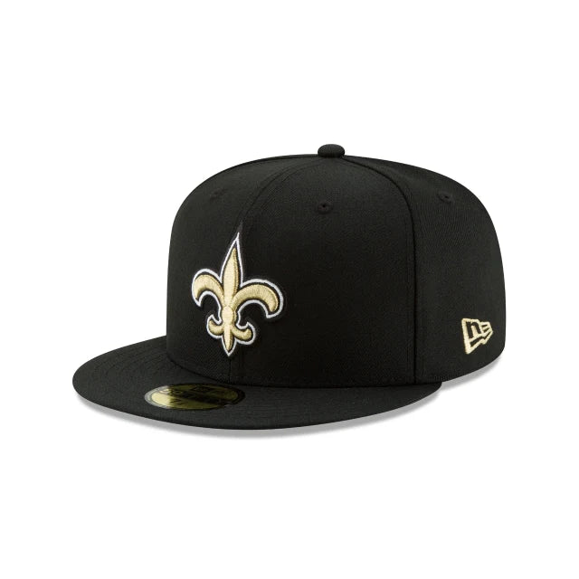 New Era New Orleans Basic 59FIFTY Fitted Hat- Black