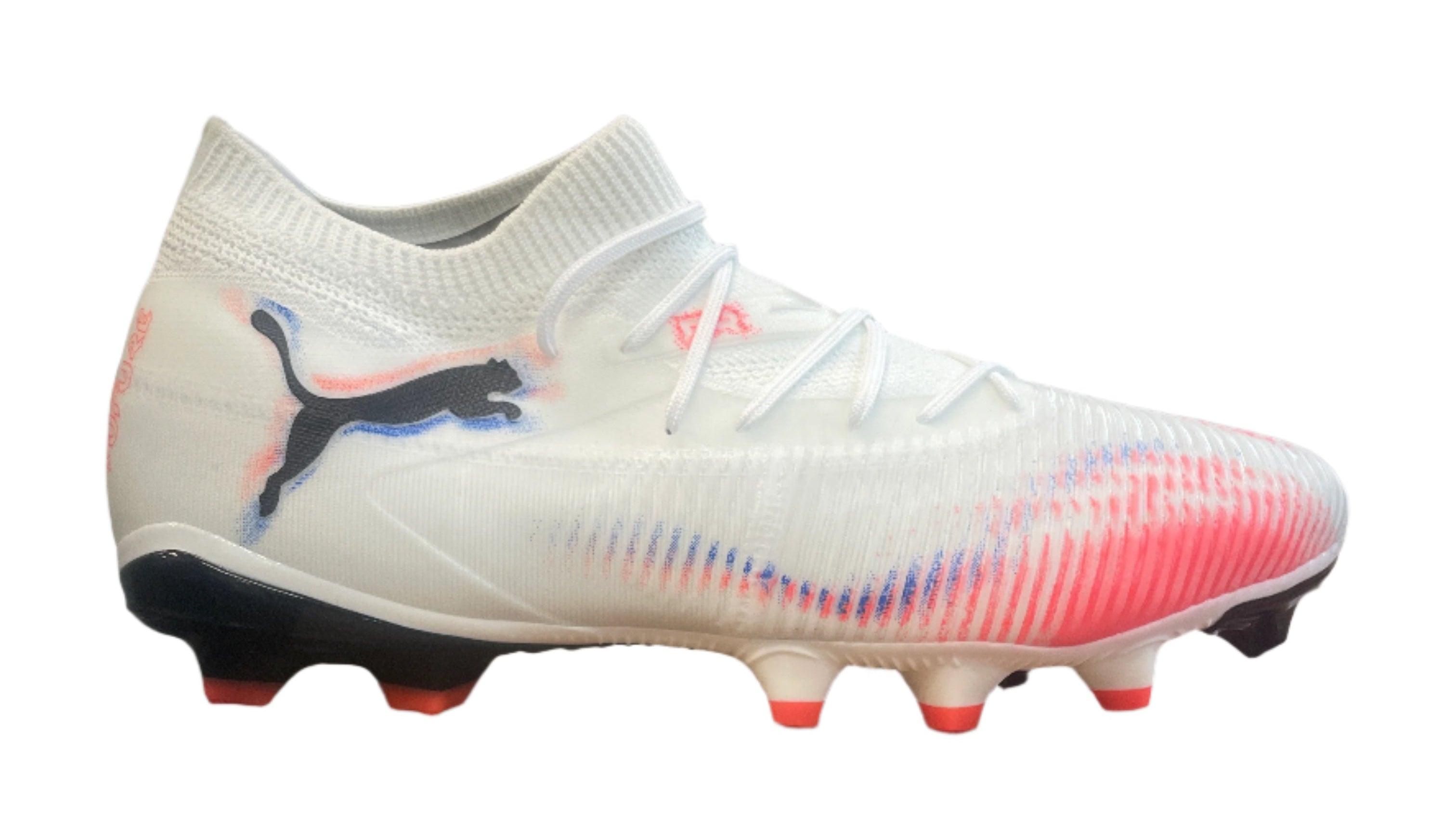 Puma Future 8 Match FG/MG-White/Glowing Red/Rouge