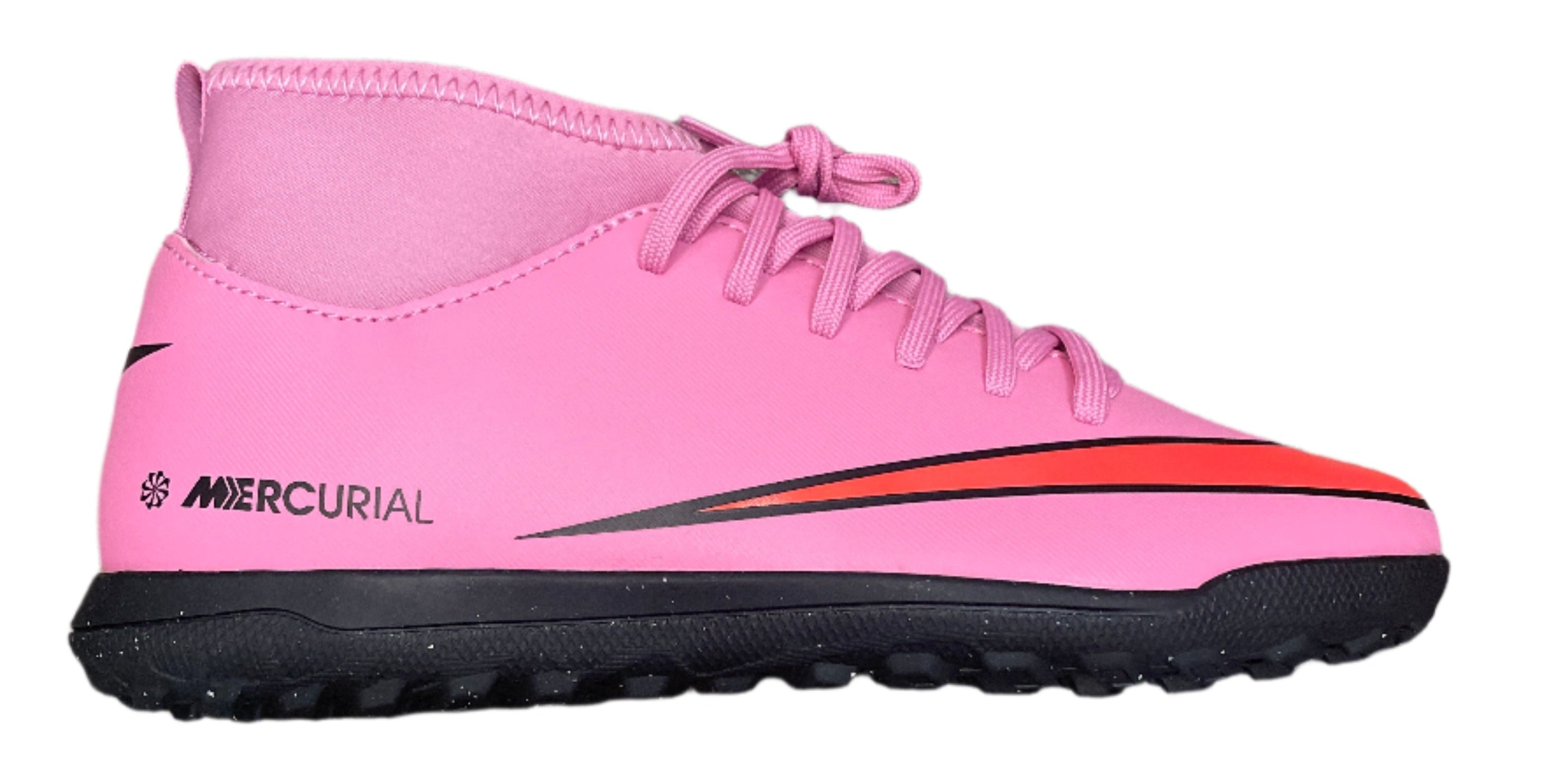 Nike Jr. Mercurial Superfly 10 Club TF- Magic Flamingo/black/total Crimson