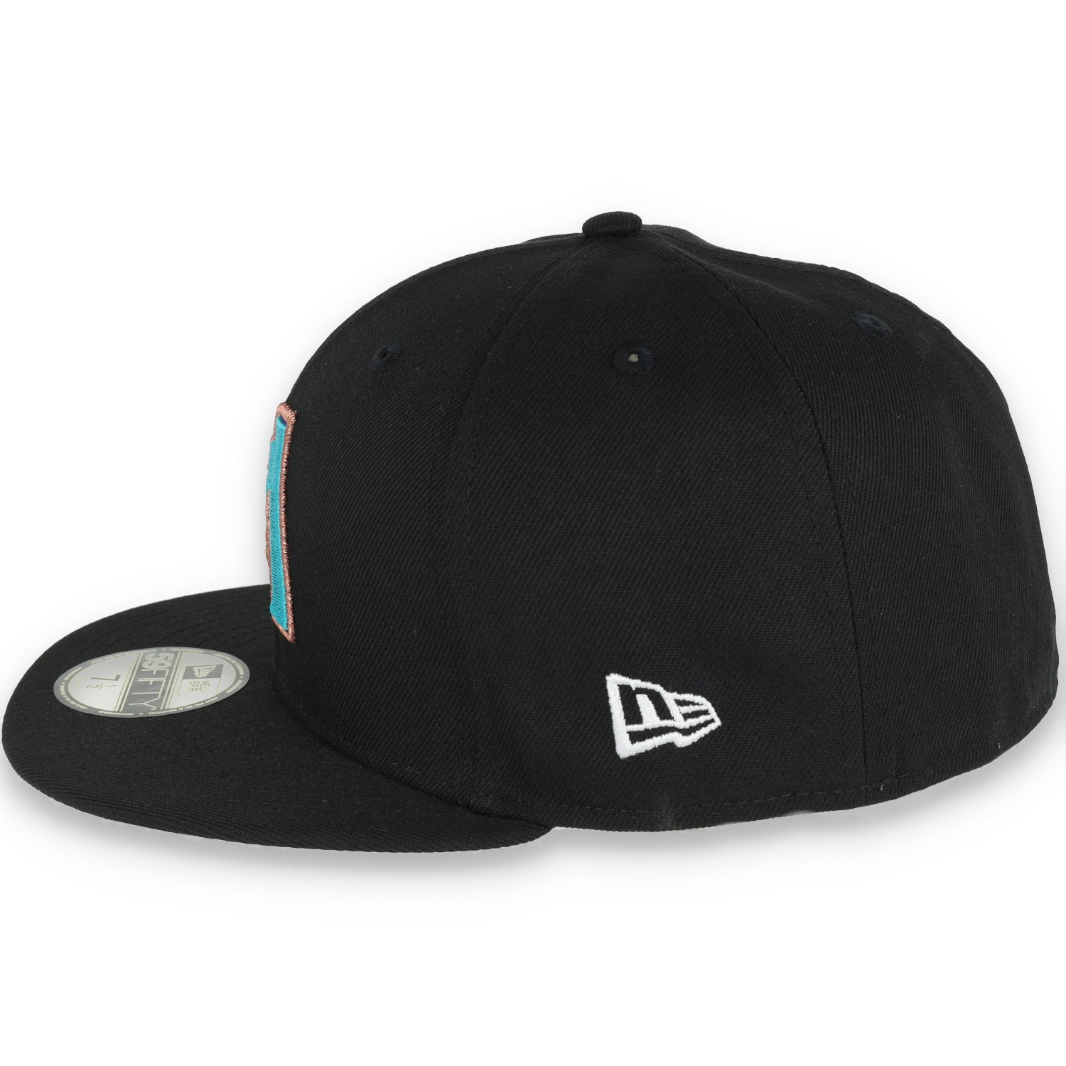 New Era Arizona Diamondbacks 20th Anniversary A Metallic Logo 59fifty Fitted-Black