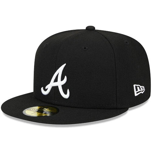 New Era Atlanta Braves 2021 World Series Team Color 59FIFTY Fitted Hat - Black/White
