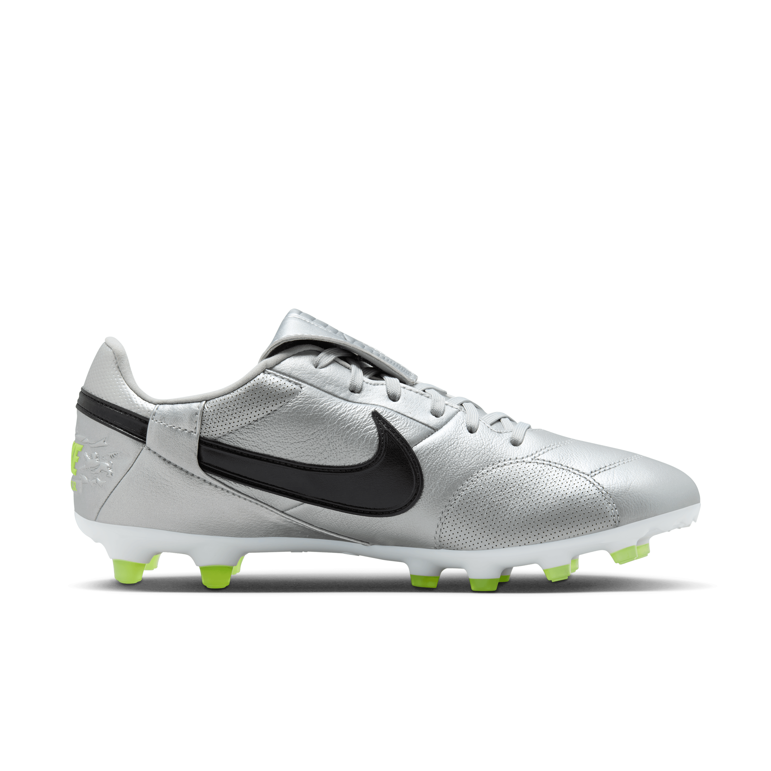 Nike Premier 3 FG-Metallic Silver/Black-Volt