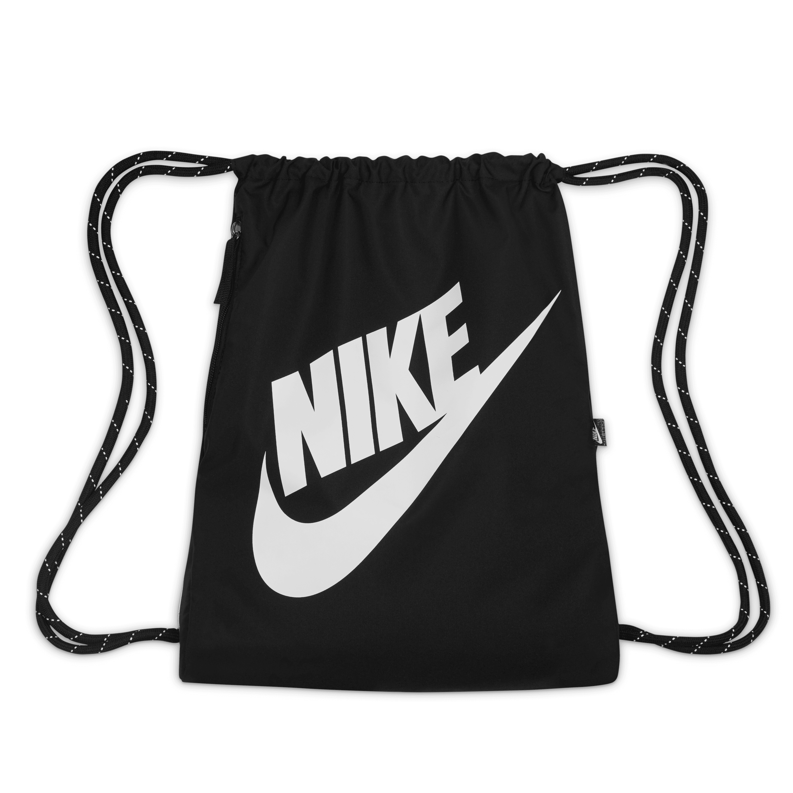 Nike Heritage Drawstring Gym Sack (13L)-Black