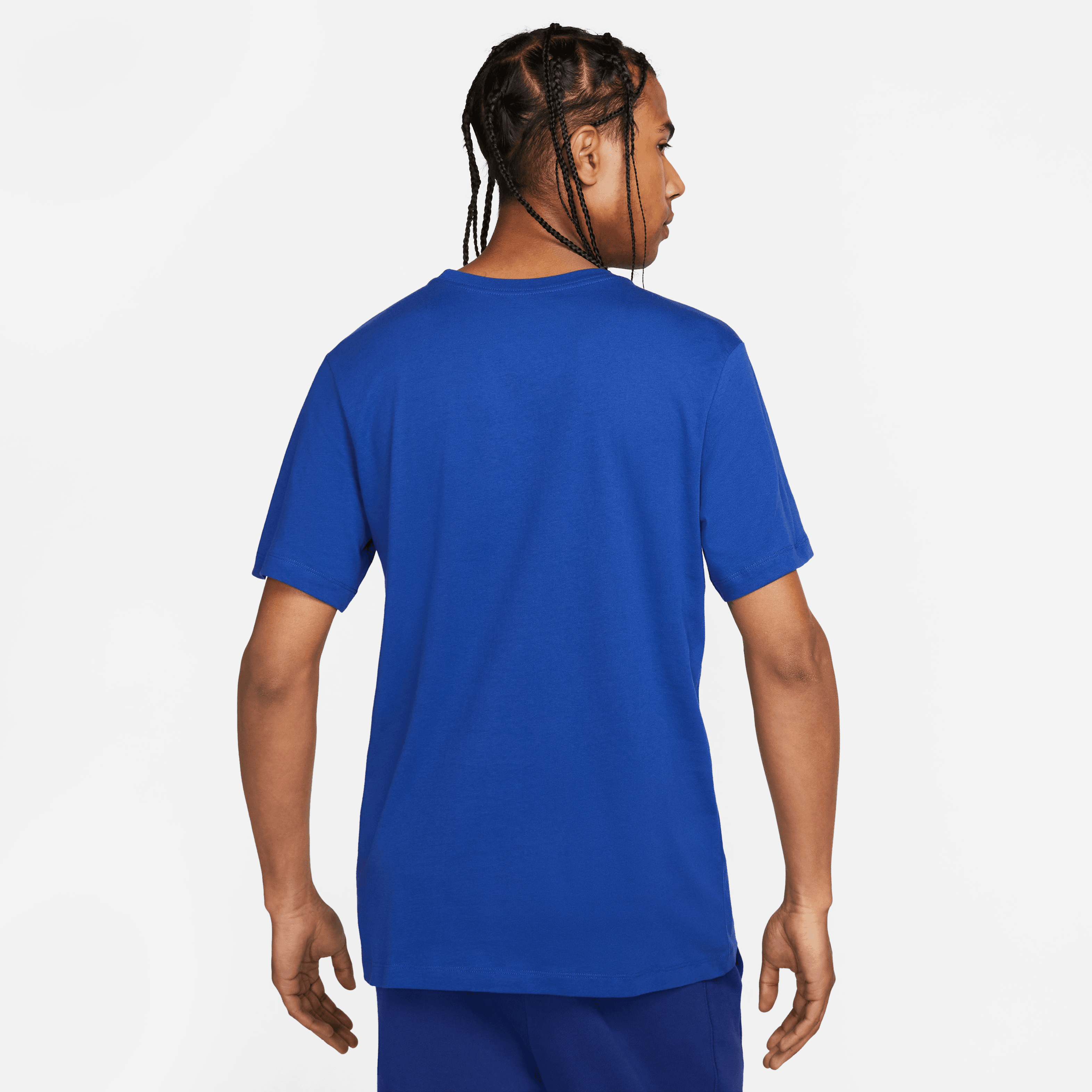 Nike Men's Chelsea FC Crest Soccer T-Shirt-Blue