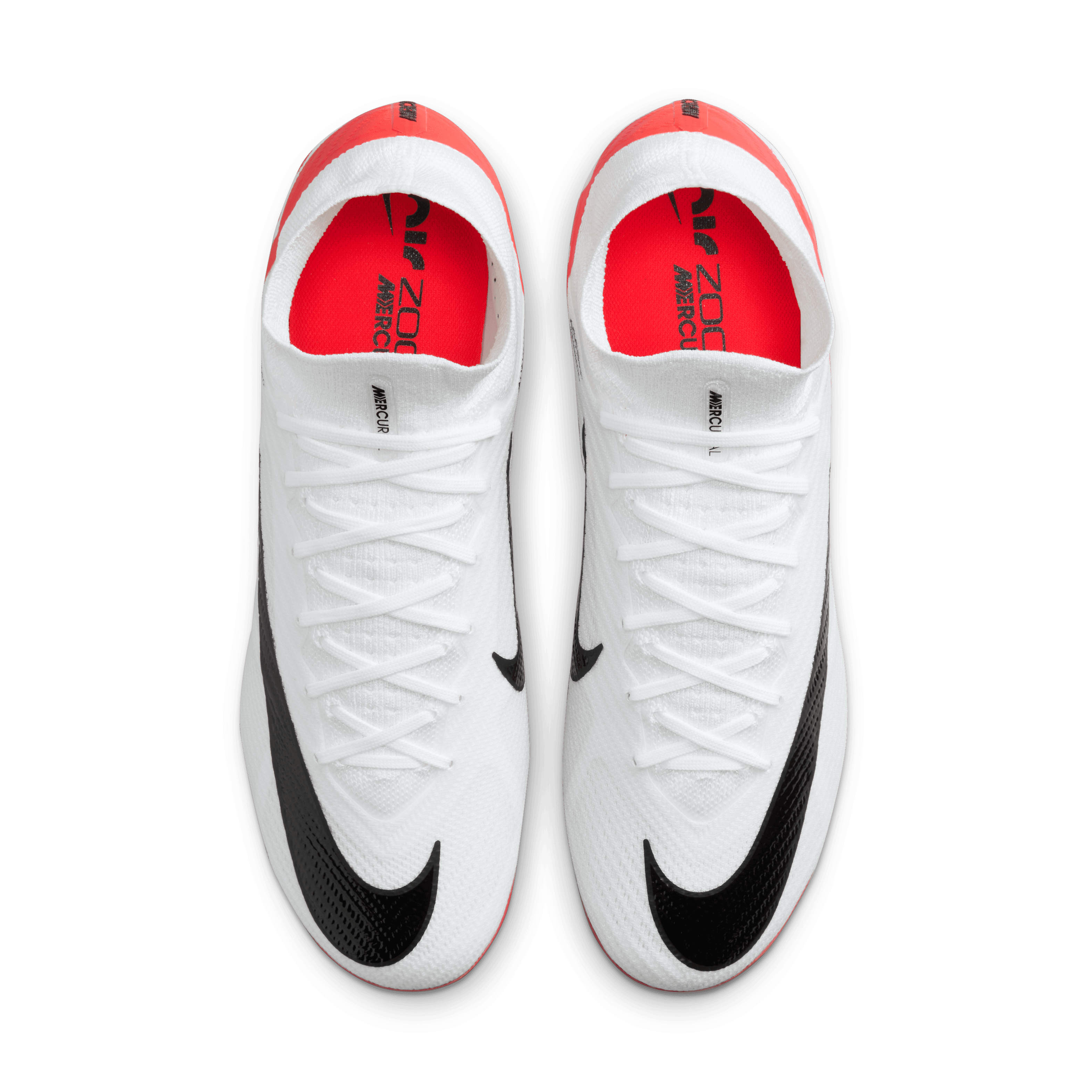 Nike Zoom Mercurial Superfly 9 Elite FG-Bright Crimson/White-Black