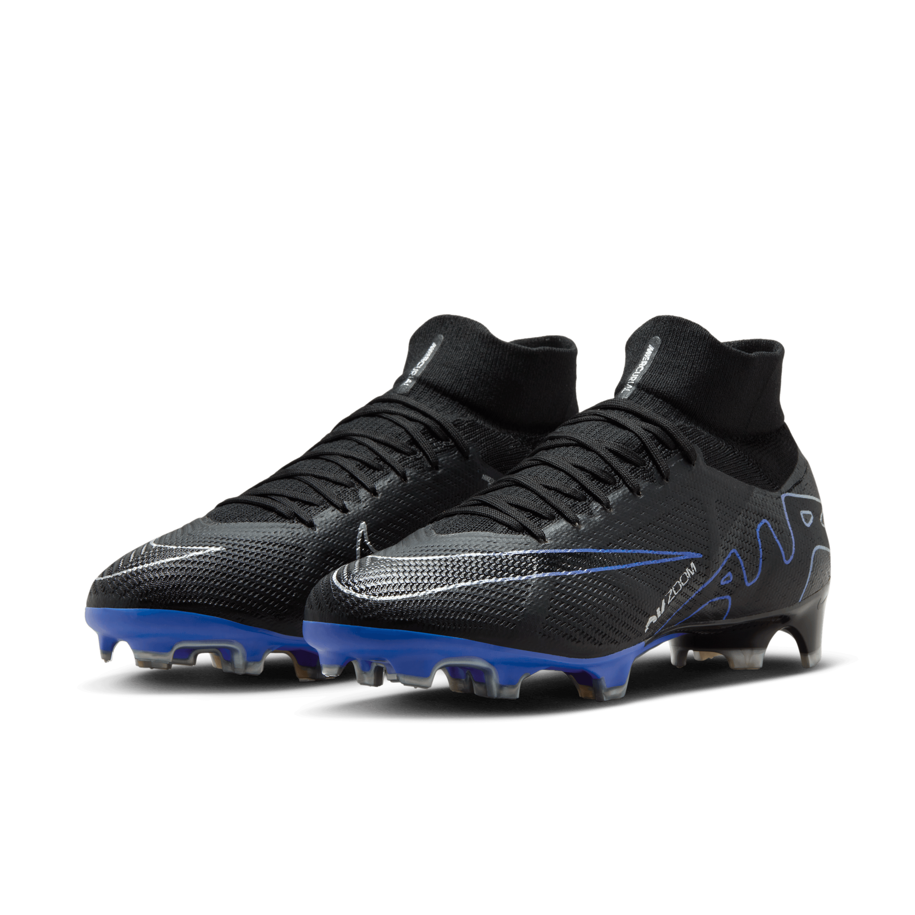 Nike Zoom Mercurial Superfly 9 Pro FG-Black/Blue