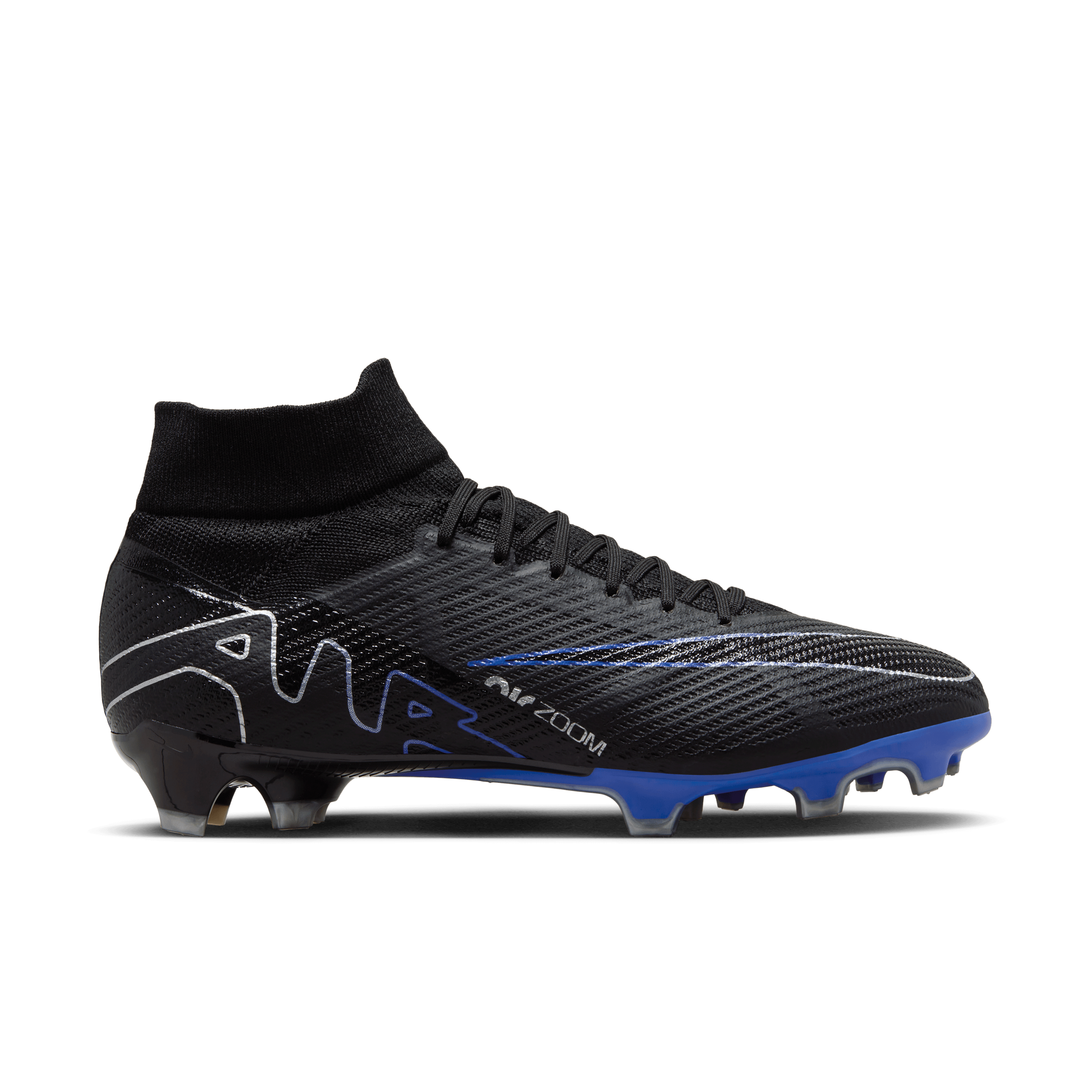 Nike Zoom Mercurial Superfly 9 Pro FG-Black/Blue