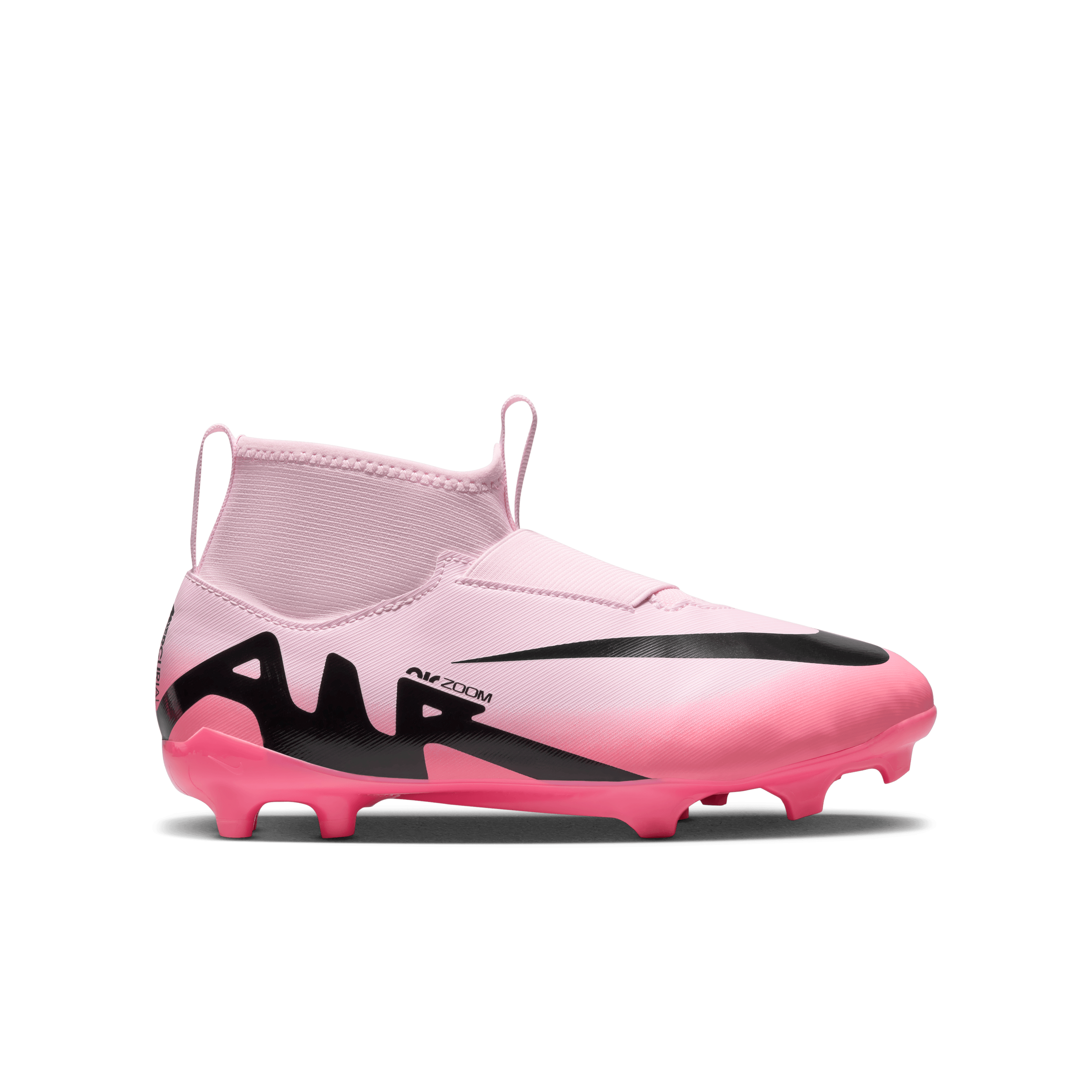 Nike Jr. Zoom Mercurial Superfly 9 Academy FG/MG - Pink Foam /Black