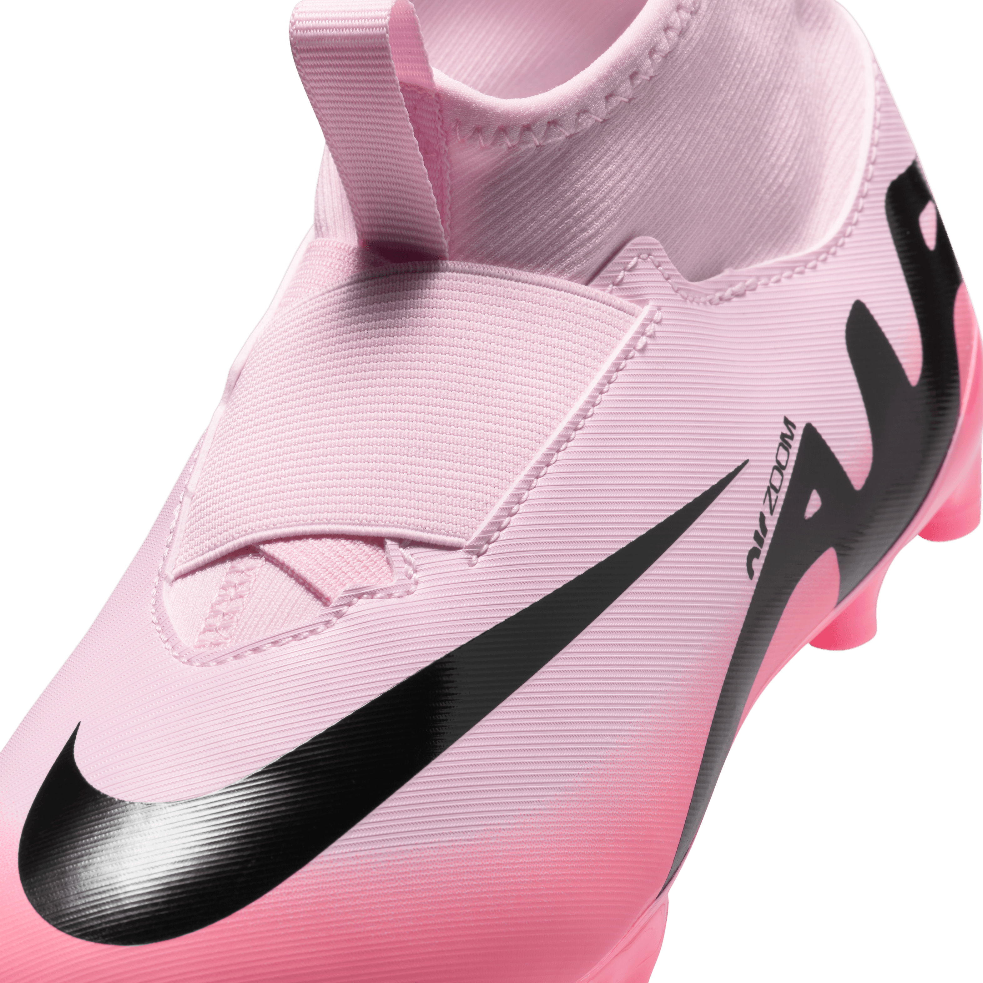 Nike Jr. Zoom Mercurial Superfly 9 Academy FG/MG - Pink Foam /Black