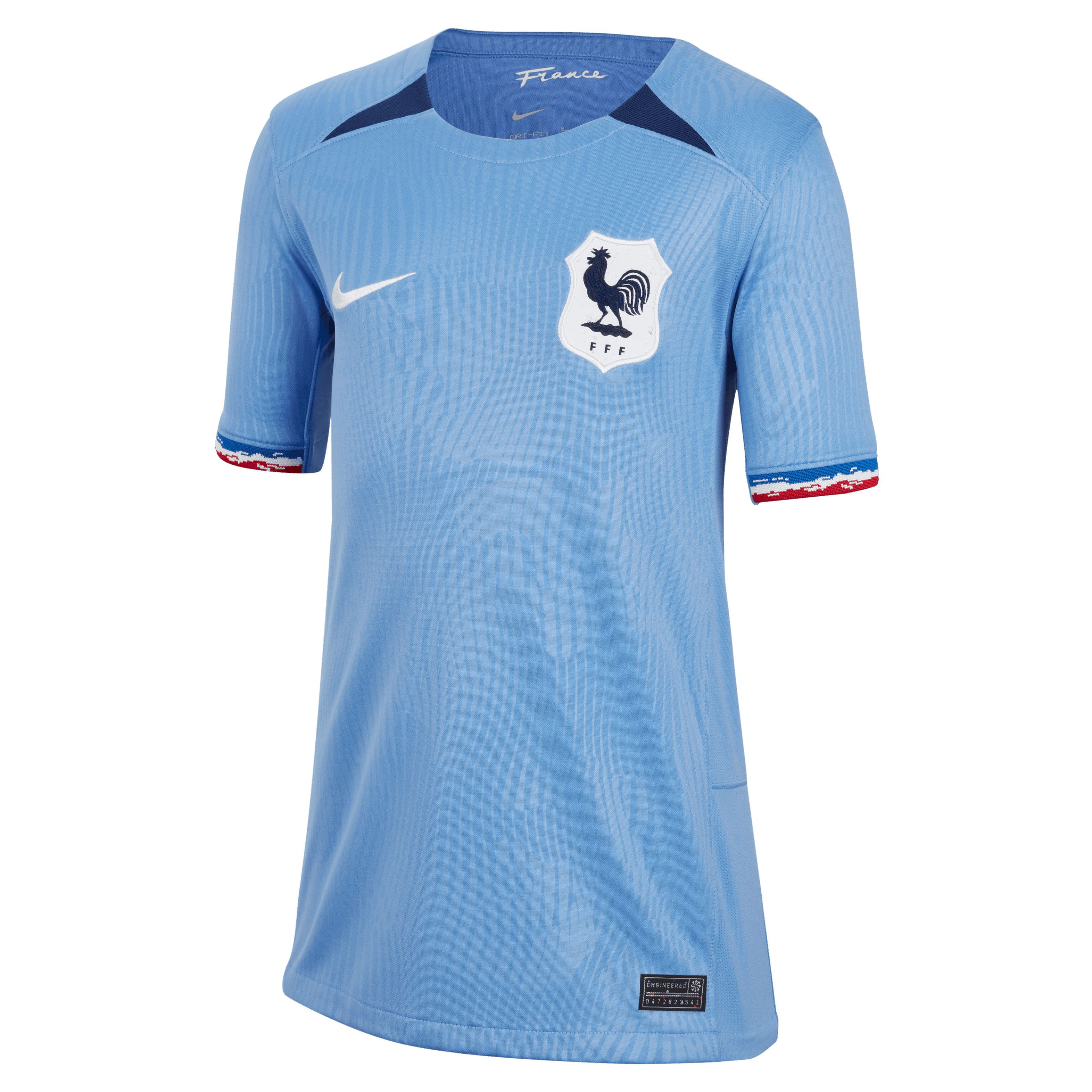 Nike Youth FFF Stadium Home Dri-FIT Soccer Jersey 2023