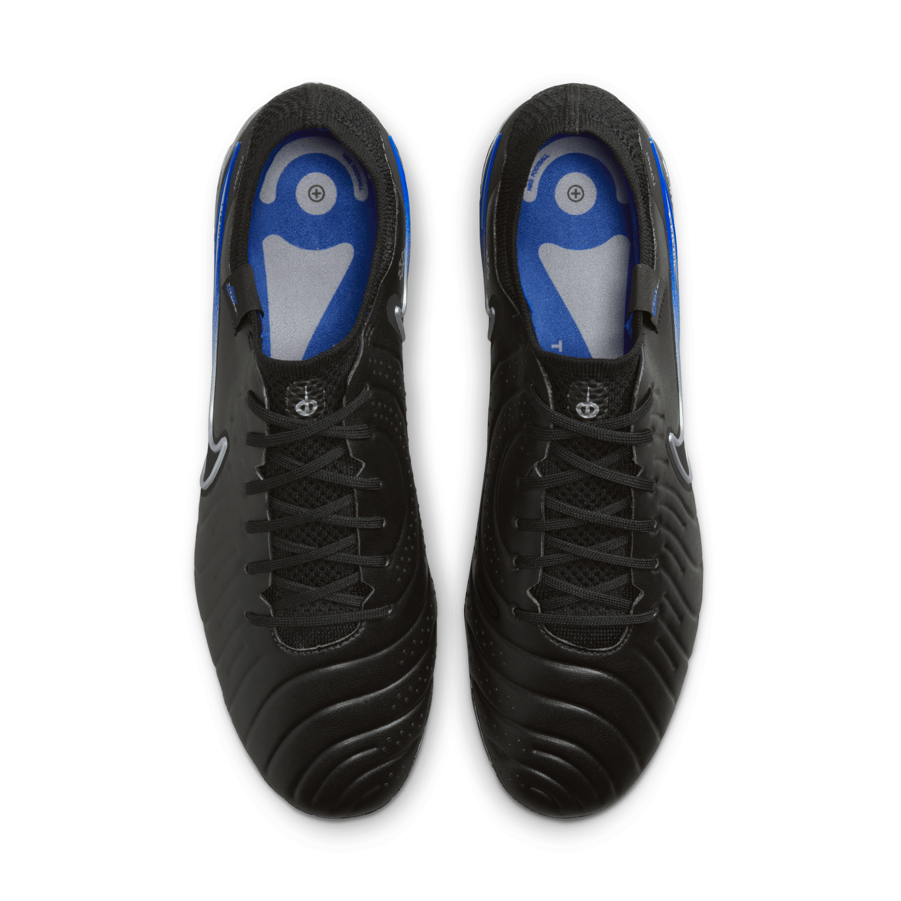 Nike Tiempo Legend 10 Elite FG-Black/Chrome-Hyper Royal