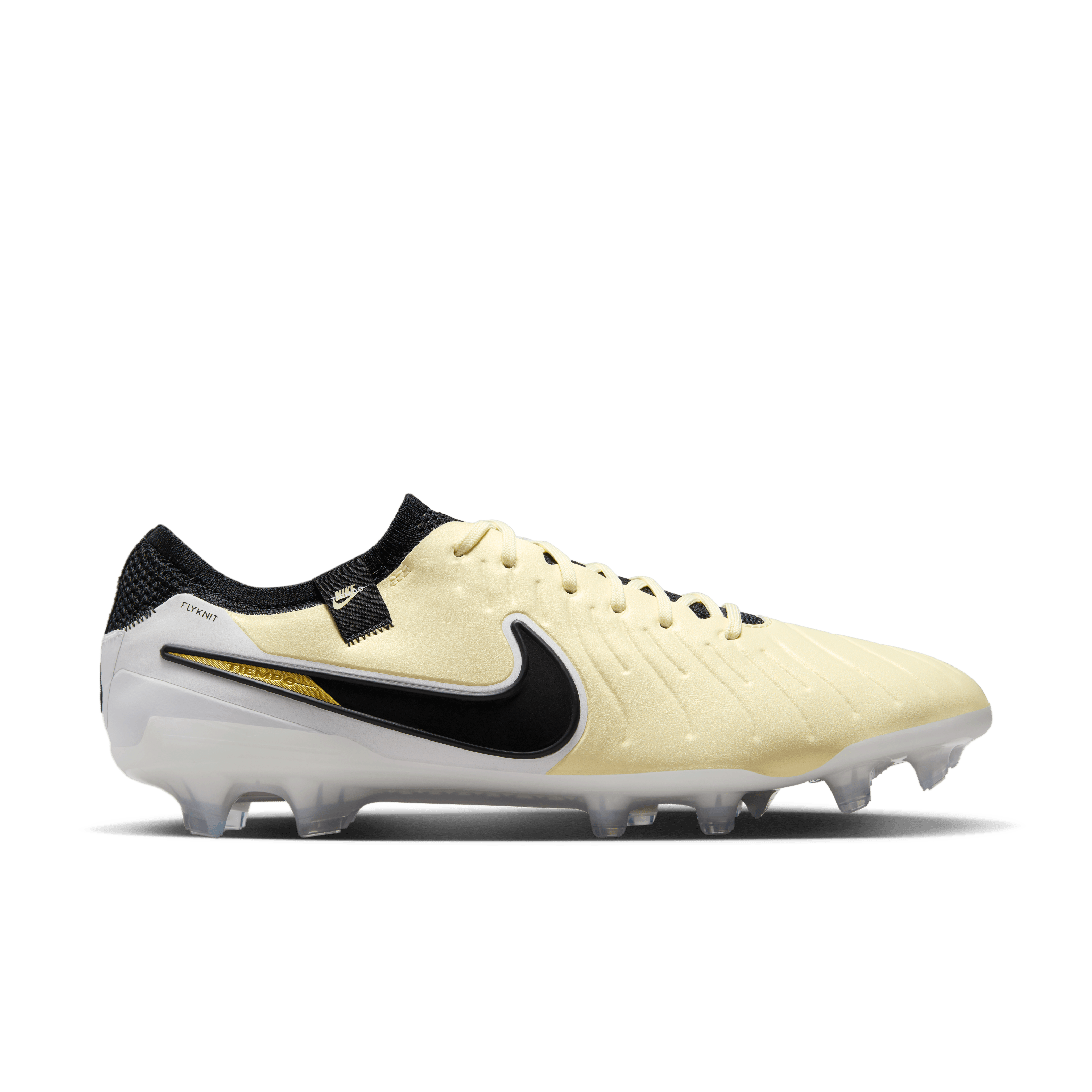 Nike Tiempo Legend 10 Elite FG-Lemonade/Black-Mtlc Gold Coin