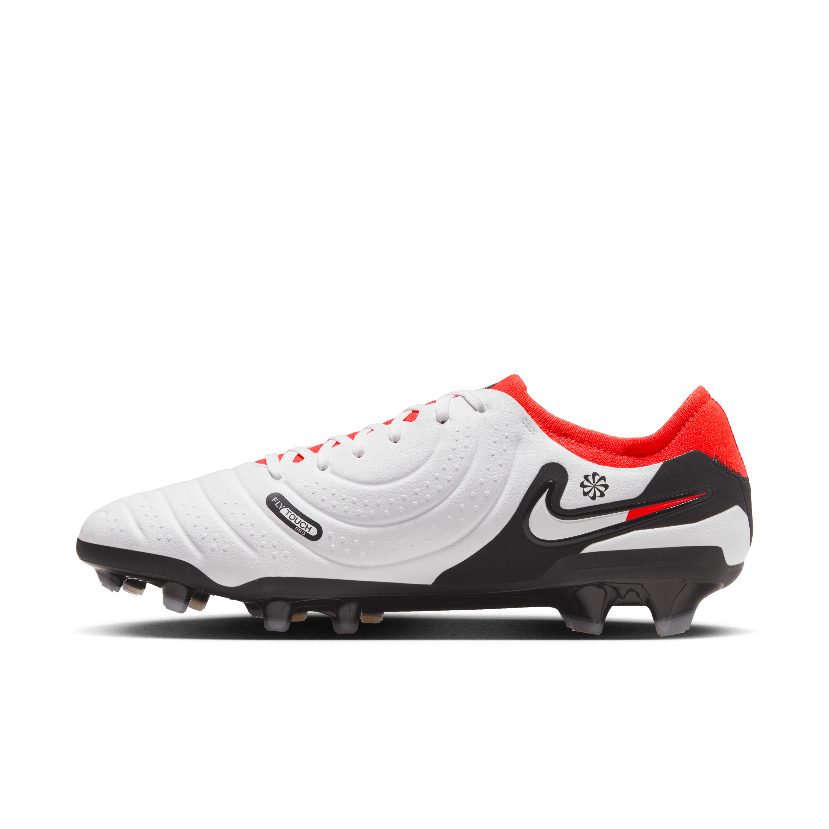 Nike Tiempo Legend 10 Pro FG-White/BK-Crimson