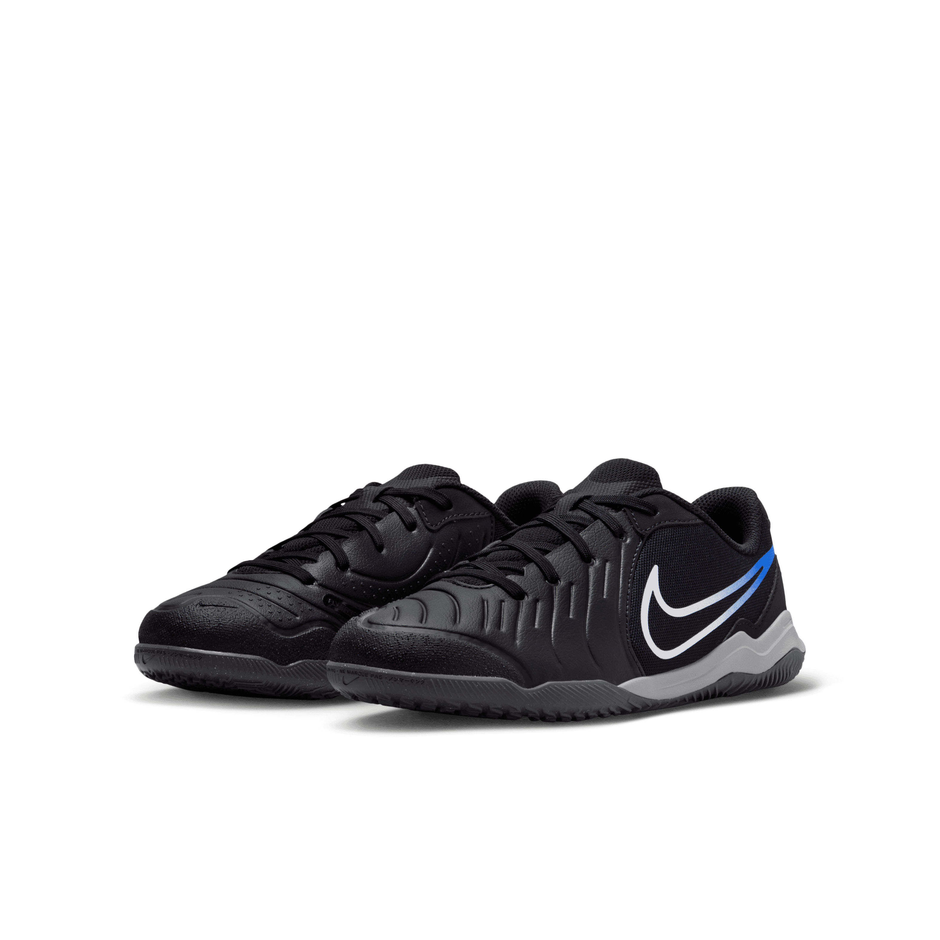 Nike Jr. Tiempo Legend 10 Academy IC-BLACK/CHROME-HYPER ROYAL