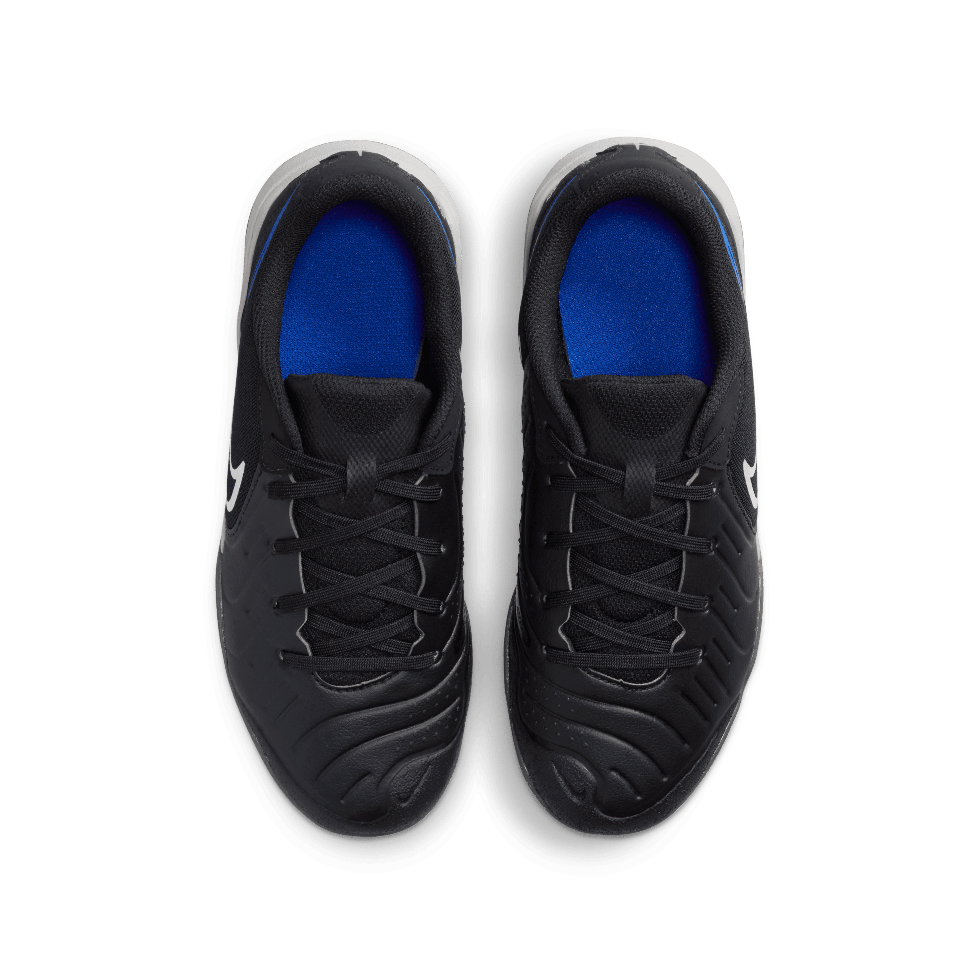 Nike Jr. Tiempo Legend 10 Academy IC-BLACK/CHROME-HYPER ROYAL