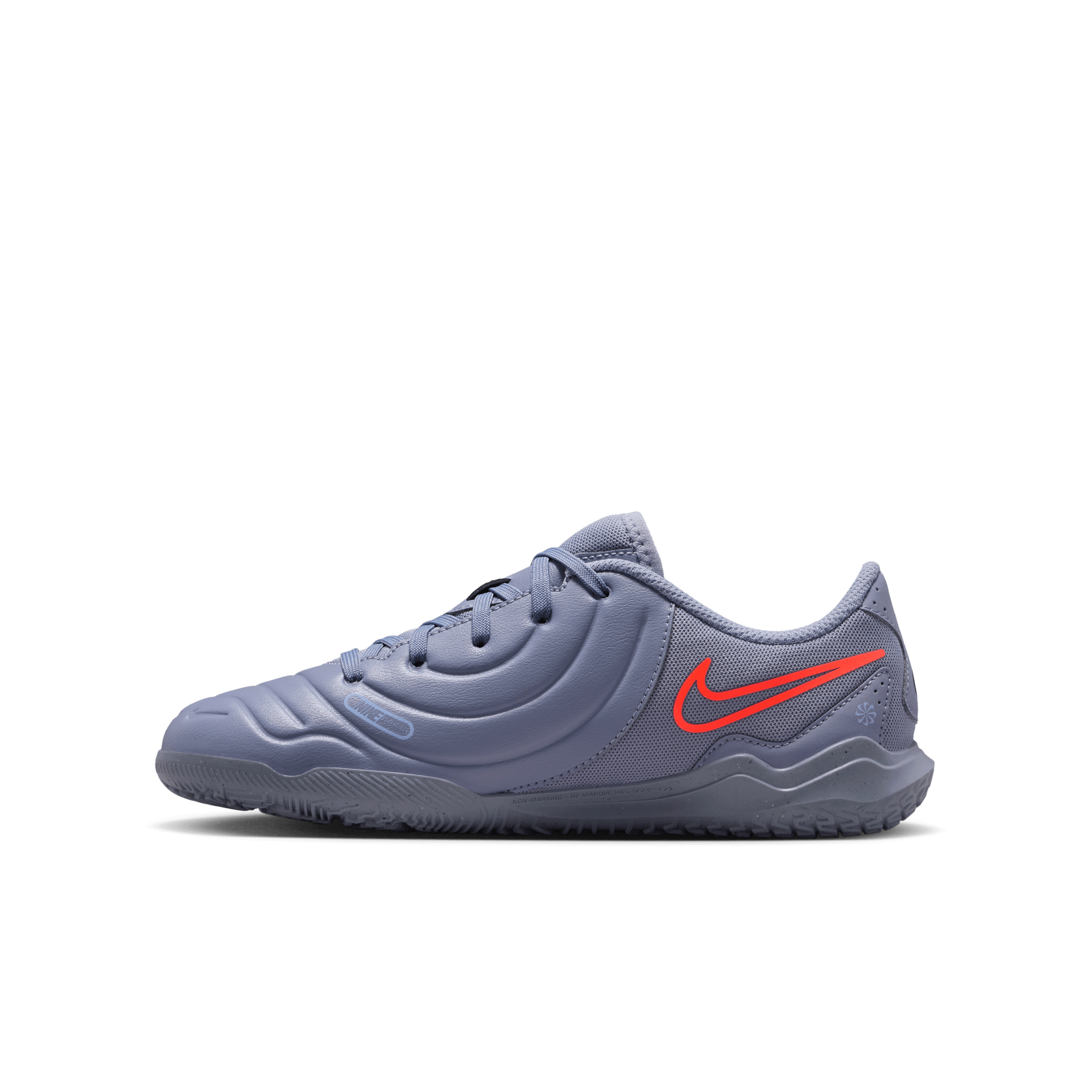Nike Jr. Tiempo Legend 10 Club- Hot Lava/White