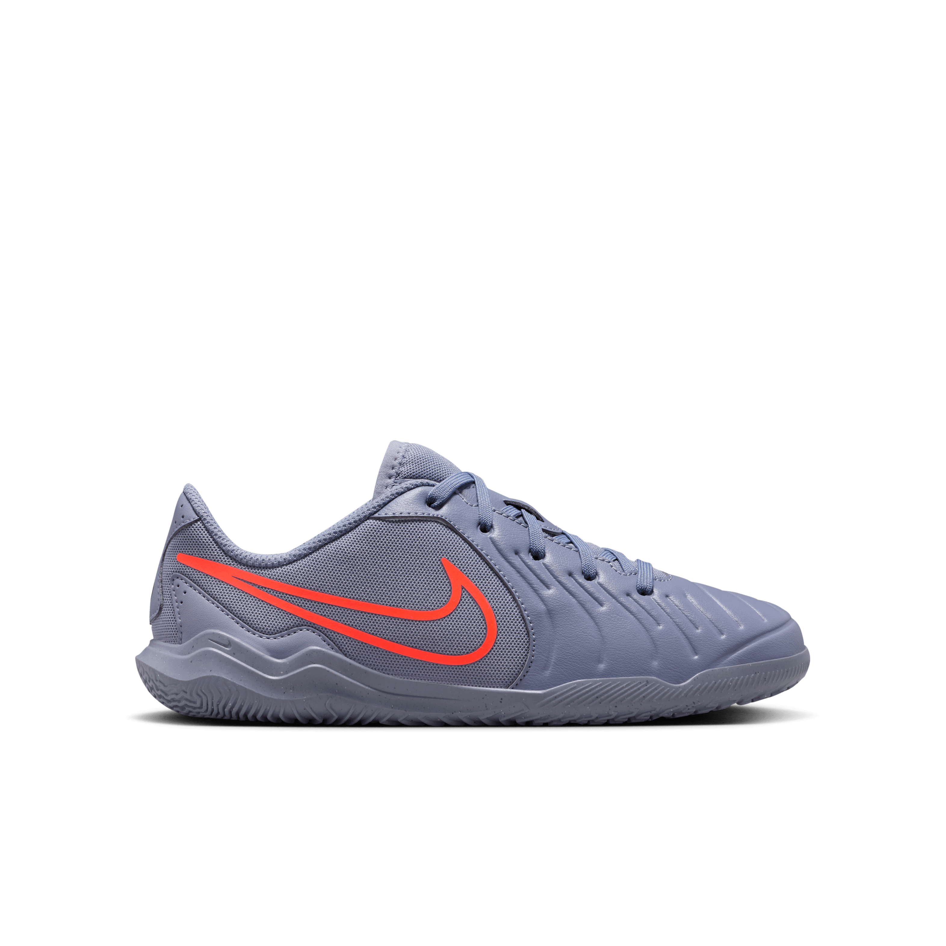 Nike Jr. Tiempo Legend 10 Club- Hot Lava/White