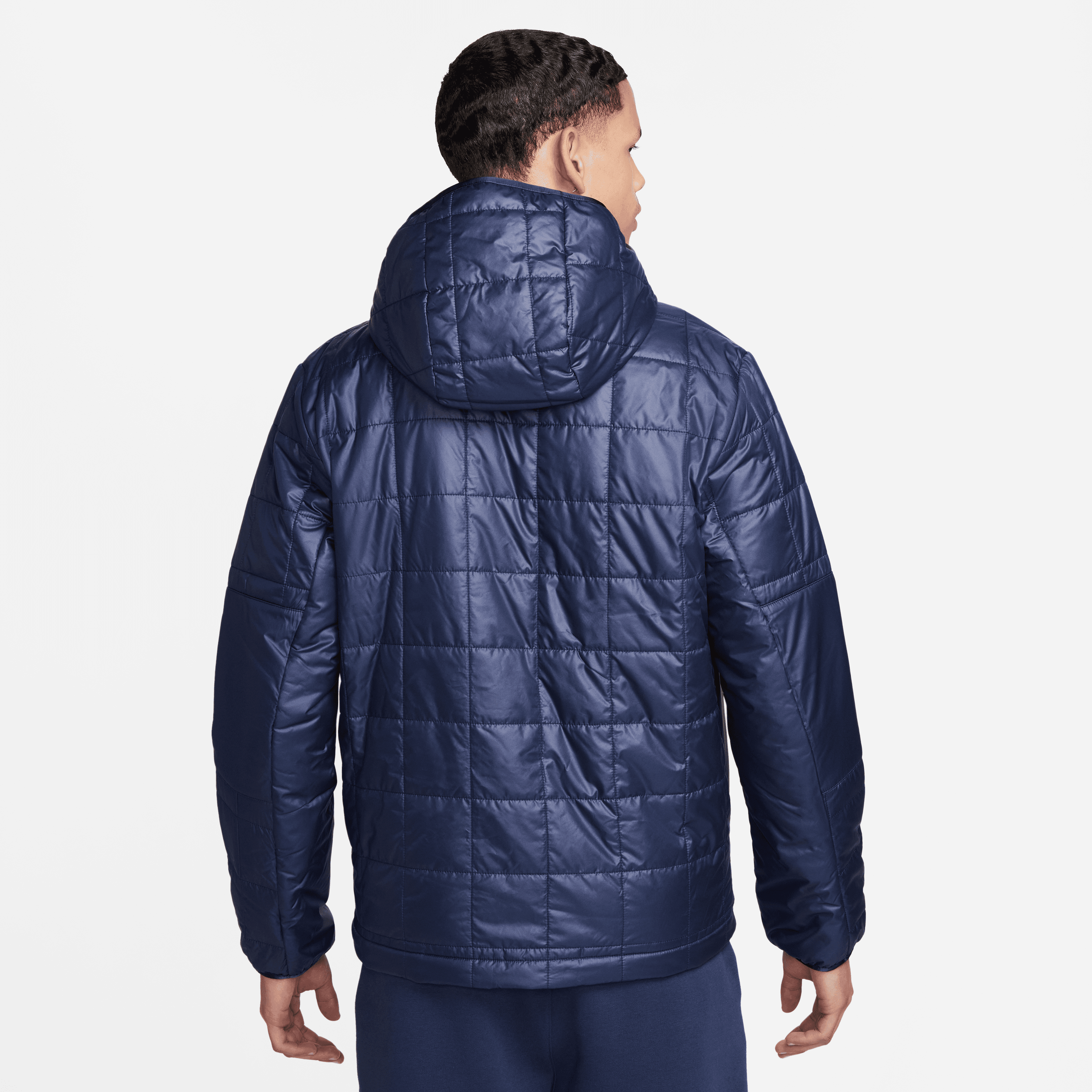 Nike Men's Paris Saint-Germain Fleece-Lined Hooded Jacket