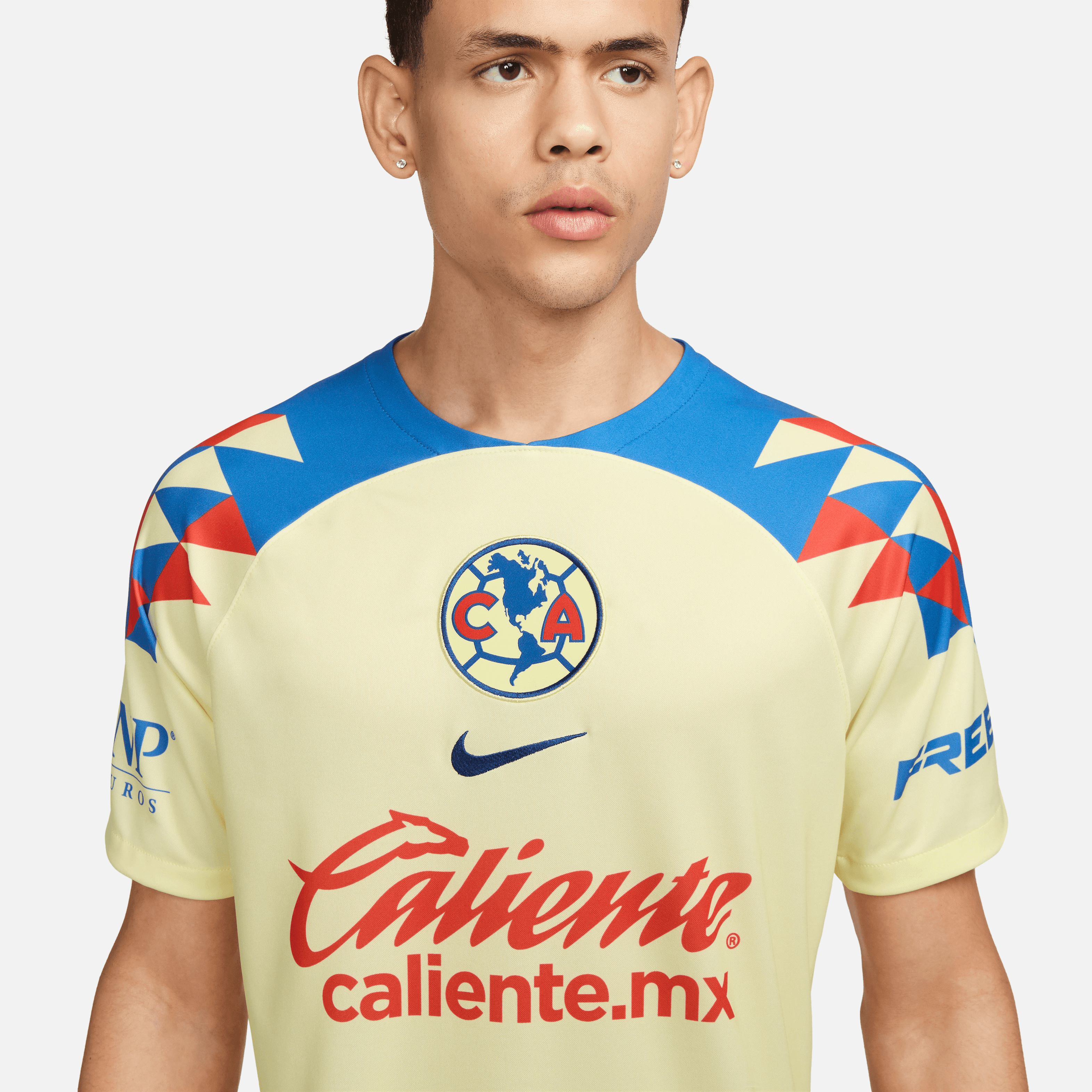 Nike Men's Club América Stadium Home Dri-FIT Soccer Jersey 23/24