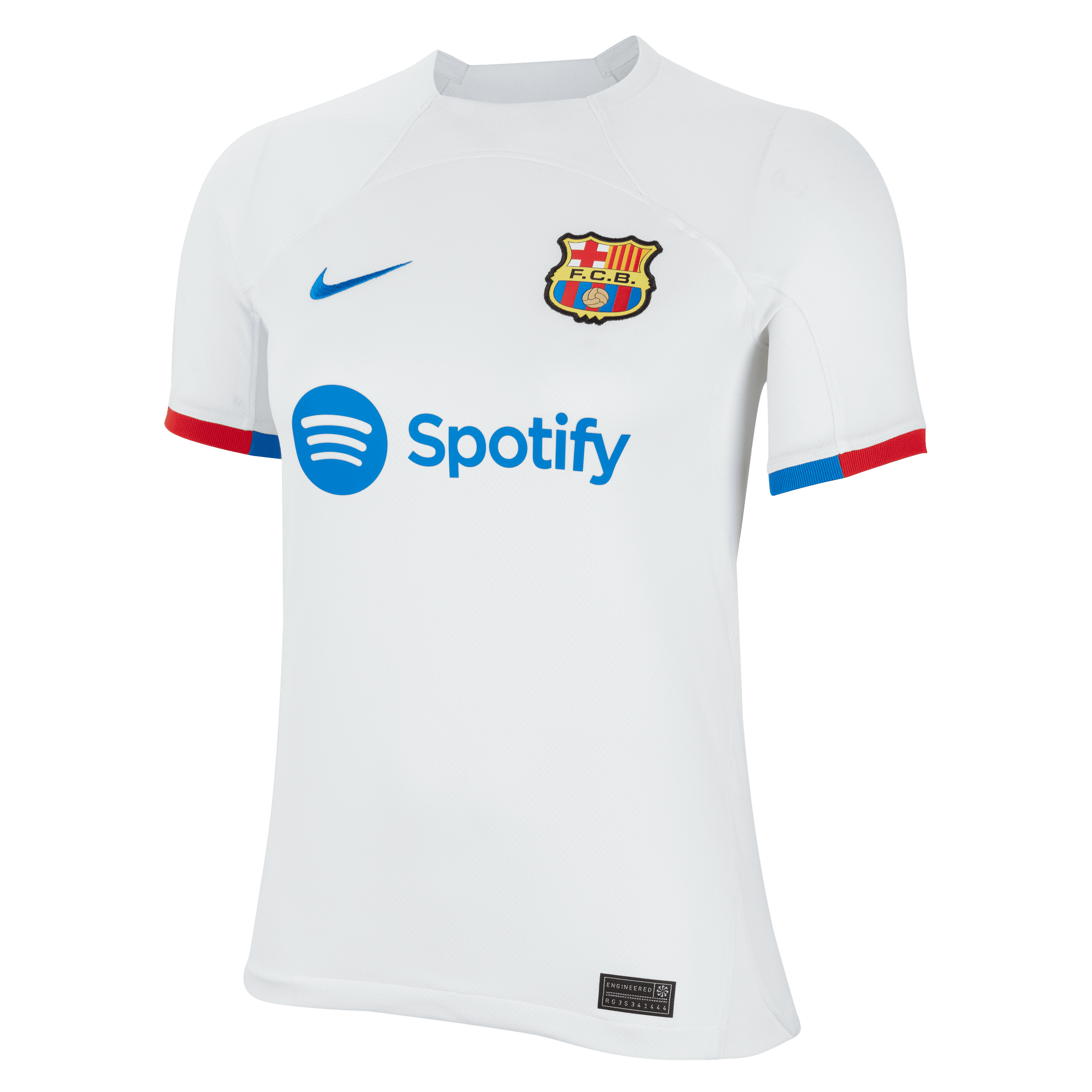 Nike Youth FC Barcelona Stadium Away Dri-FIT Soccer Jersey 23/24