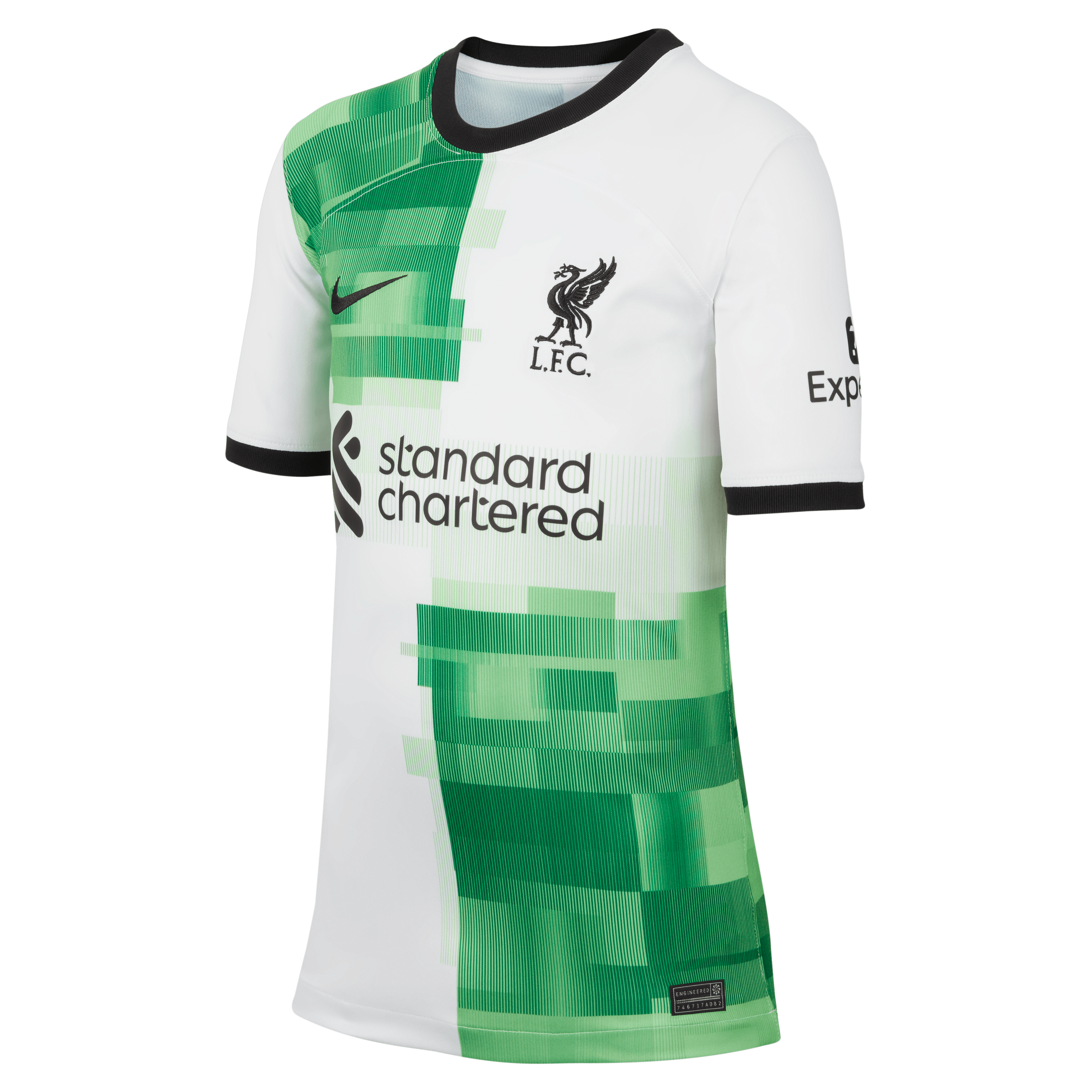 Nike Youth Liverpool FC Stadium Away Dri-FIT Soccer Jersey 23/24