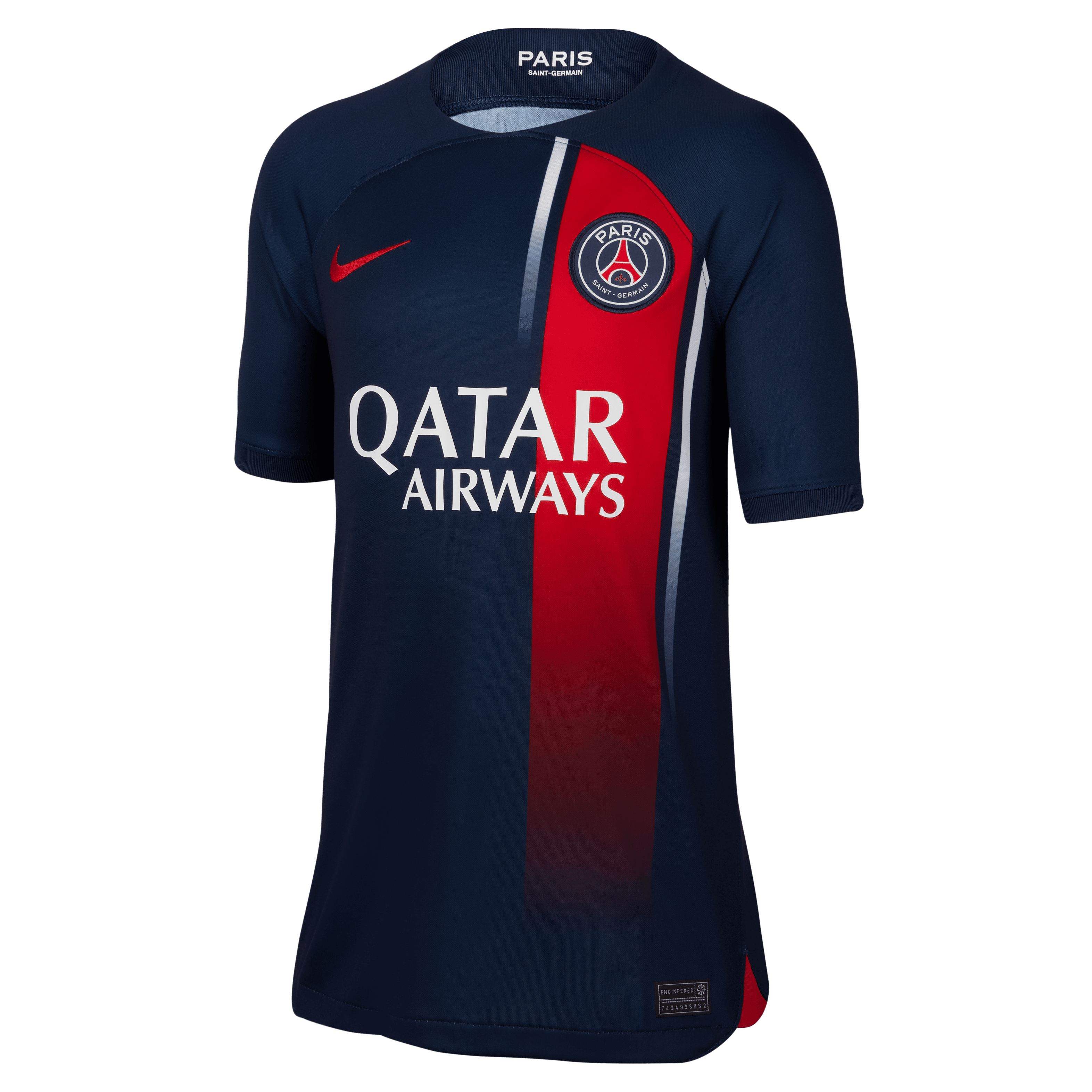 Nike Youth Paris Saint-German Stadium Home Jersey 23/24