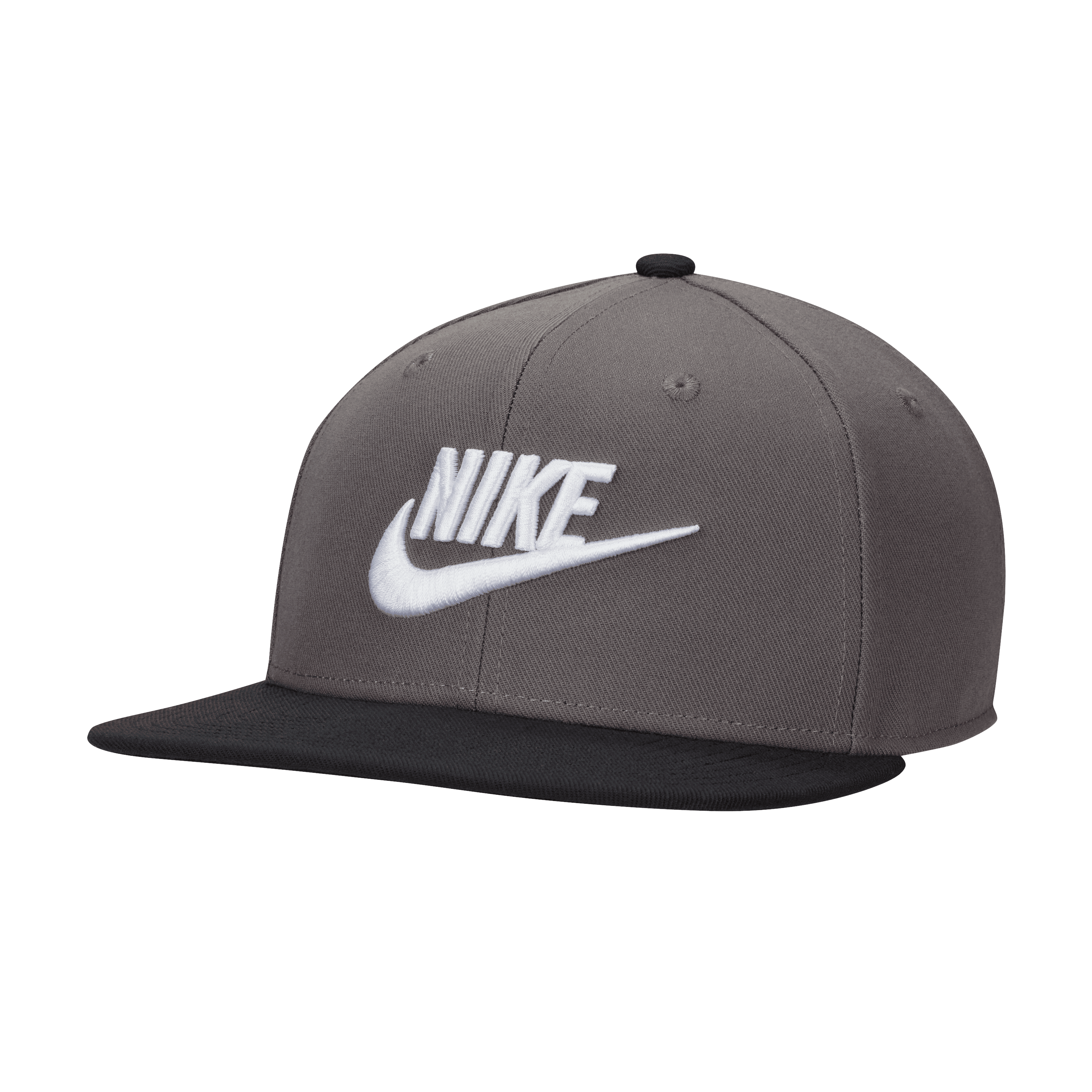 Nike Dri-FIT Pro Structured Futura Cap-Grey/Black