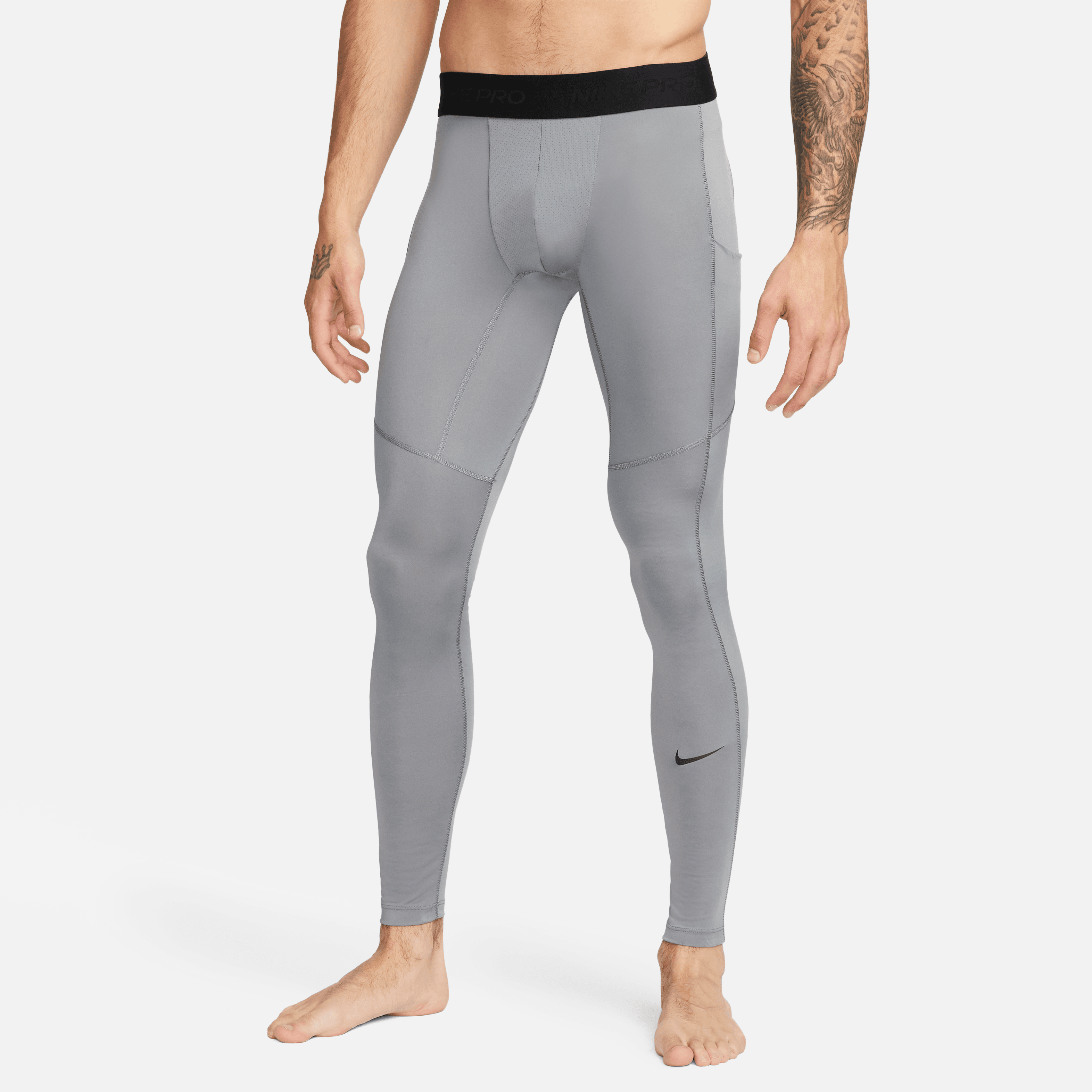 Nike Pro Men's Dri-FIT Fitness Tights - Grey