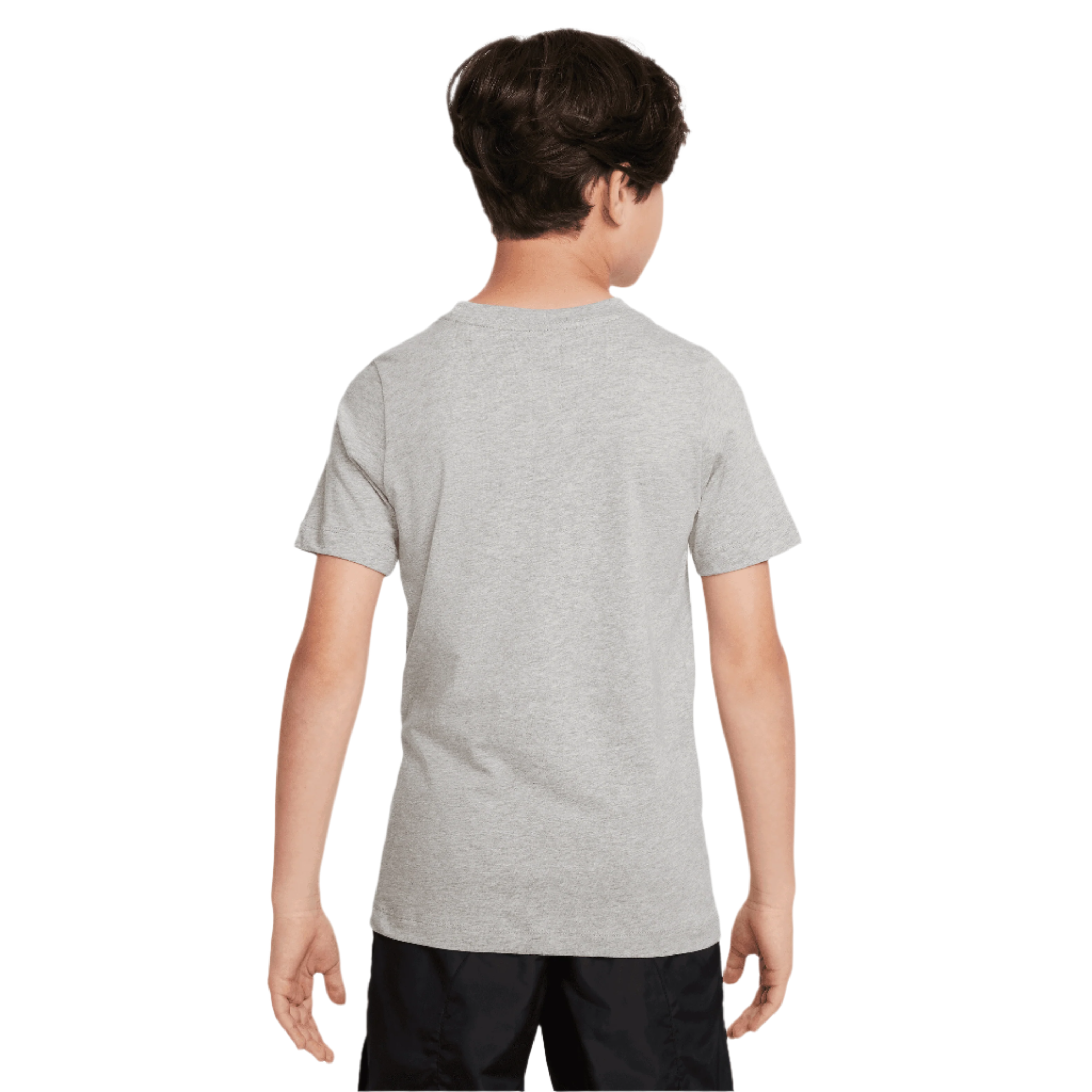Nike Youth FC Barcelona Crest T-Shirt-Grey
