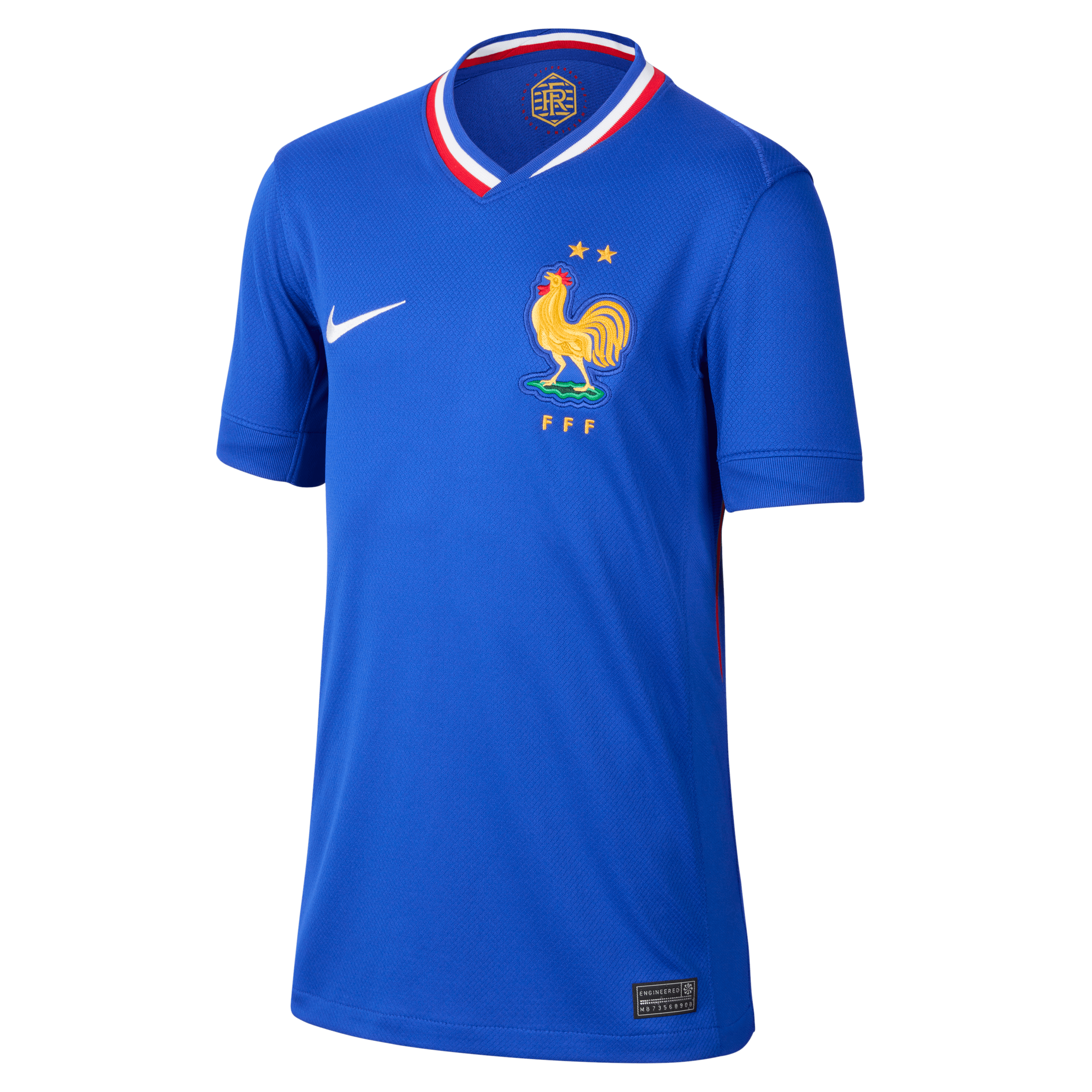 Nike Youth FFF (Men's Team) Stadium Home Dri-FIT Soccer Jersey 24/25