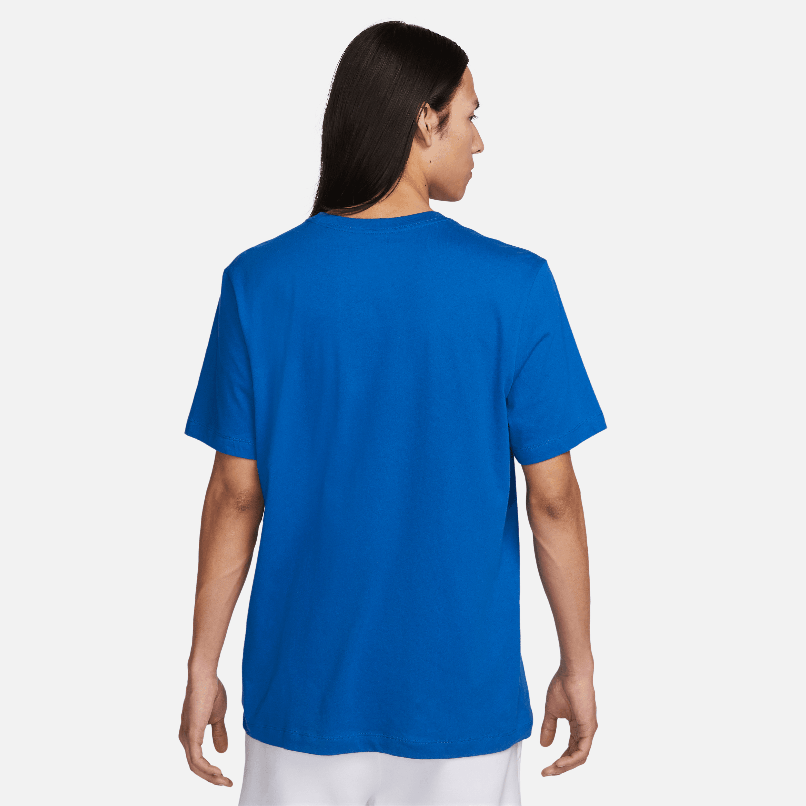 Nike Men's Club America Verbiage T-Shirt-Blue