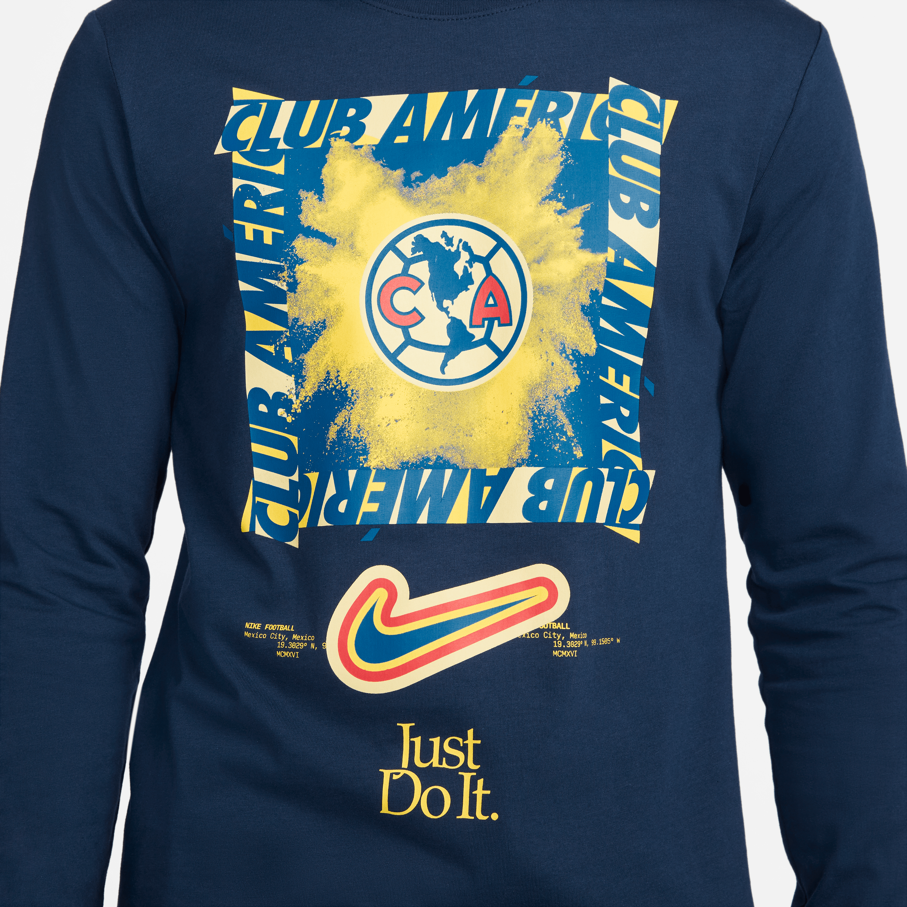 Nike Men's Club América Long-Sleeve Shirt