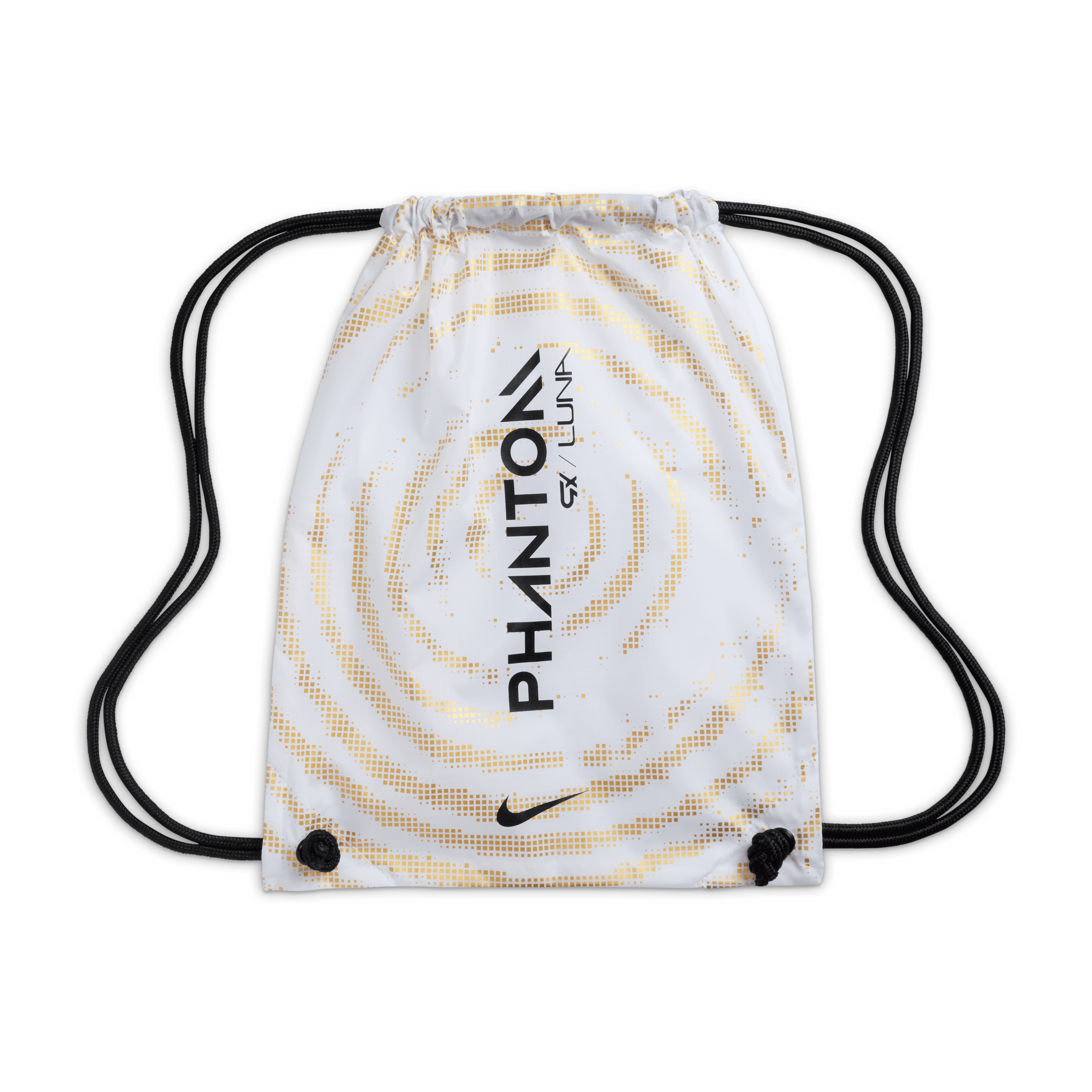 Nike Phantom Luna 2 Elite FG-White/Black/Mtlc Gold Coin