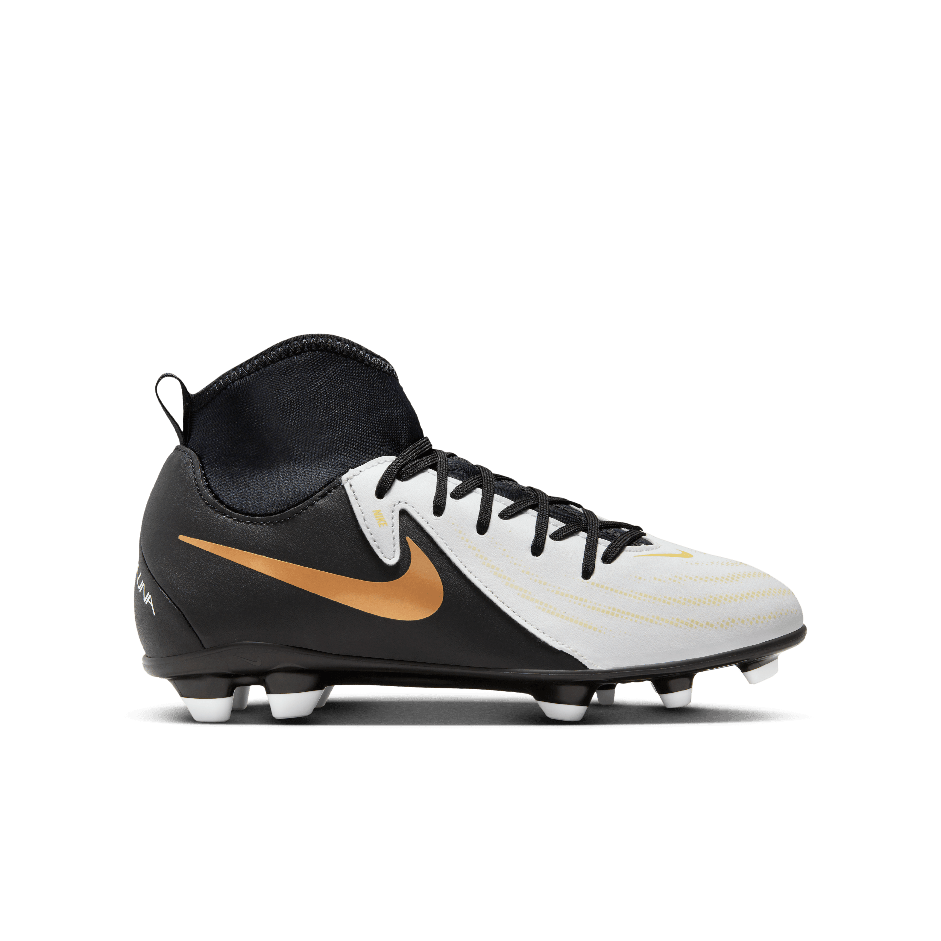 Nike Little/Big Kids  Jr. Phantom Luna 2 Club MG High-Top Soccer Cleats