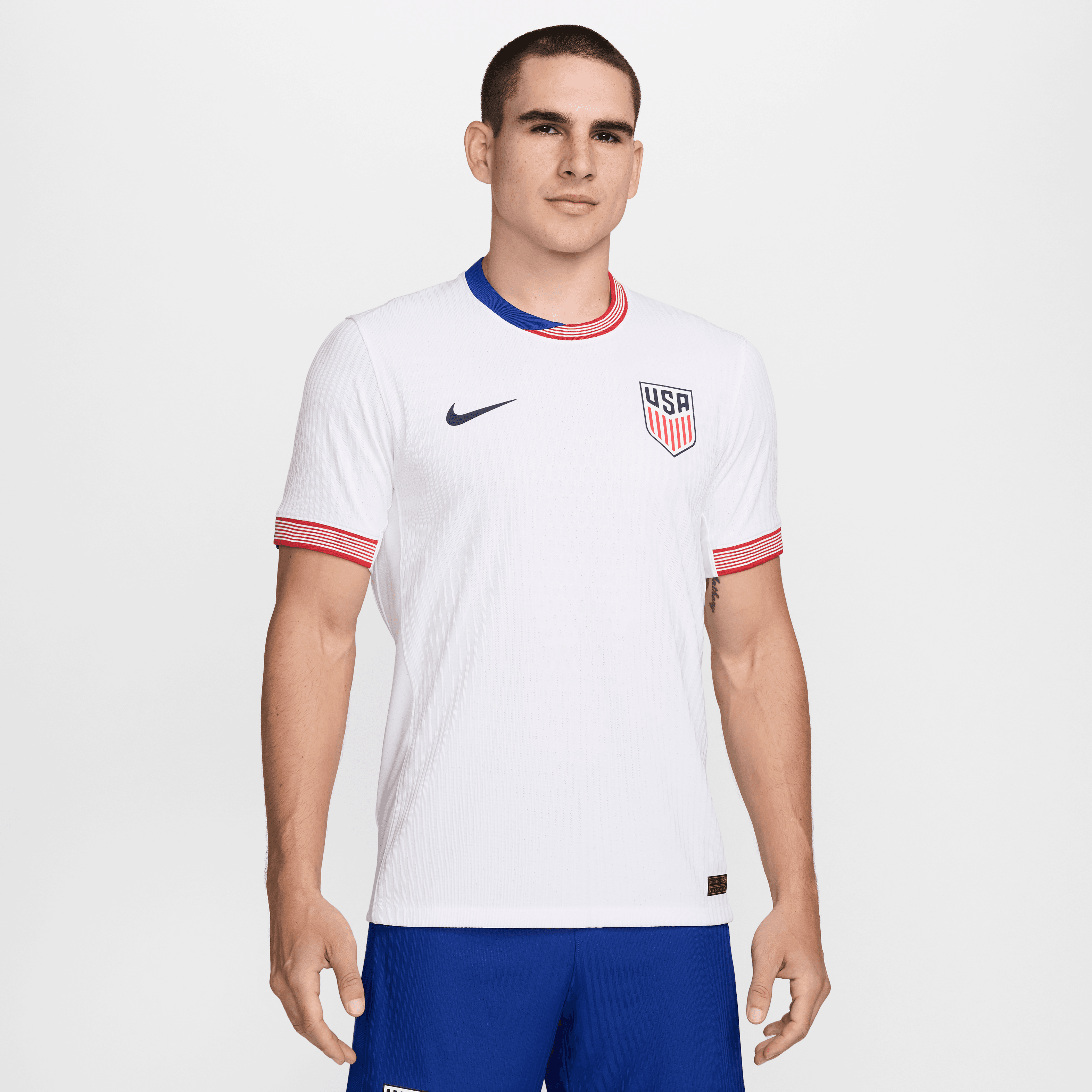 Nike USA Stadium Home Match Dri-FIT Soccer Authentic Jersey