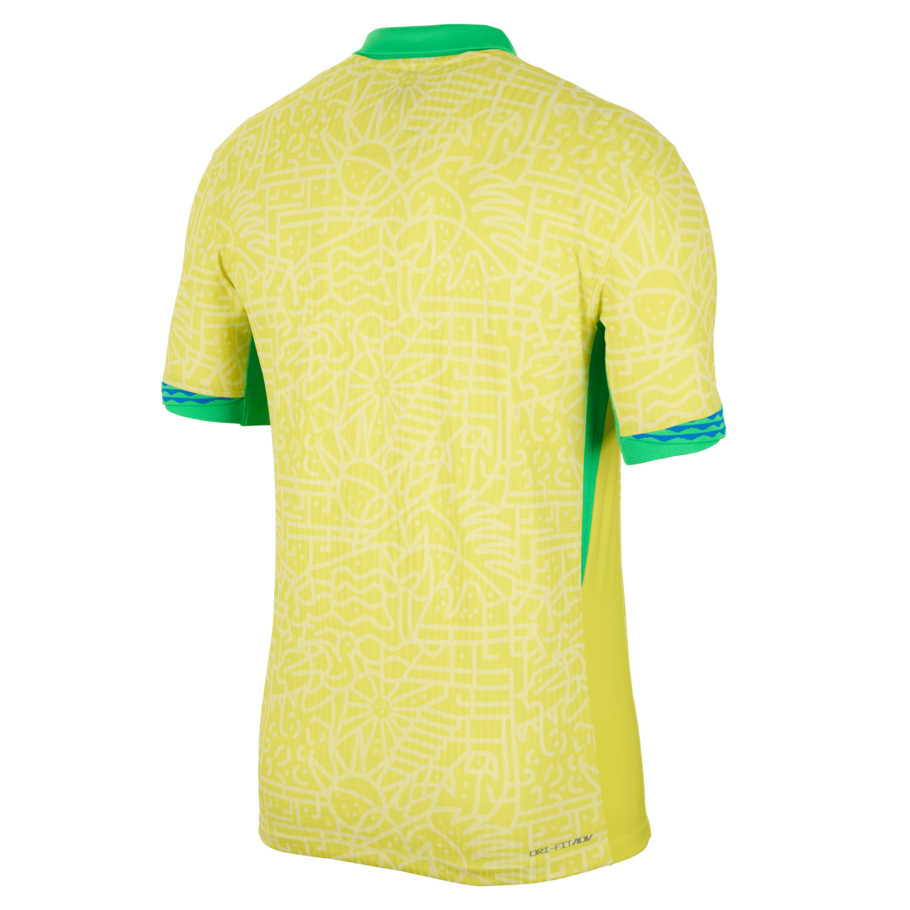 Nike Men's Brazil Match Home Dri-FIT ADV Soccer Authentic Jersey 2024